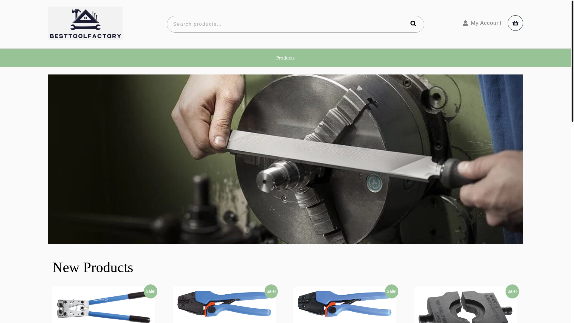 website screenshot of https://besttoolfactory.com/