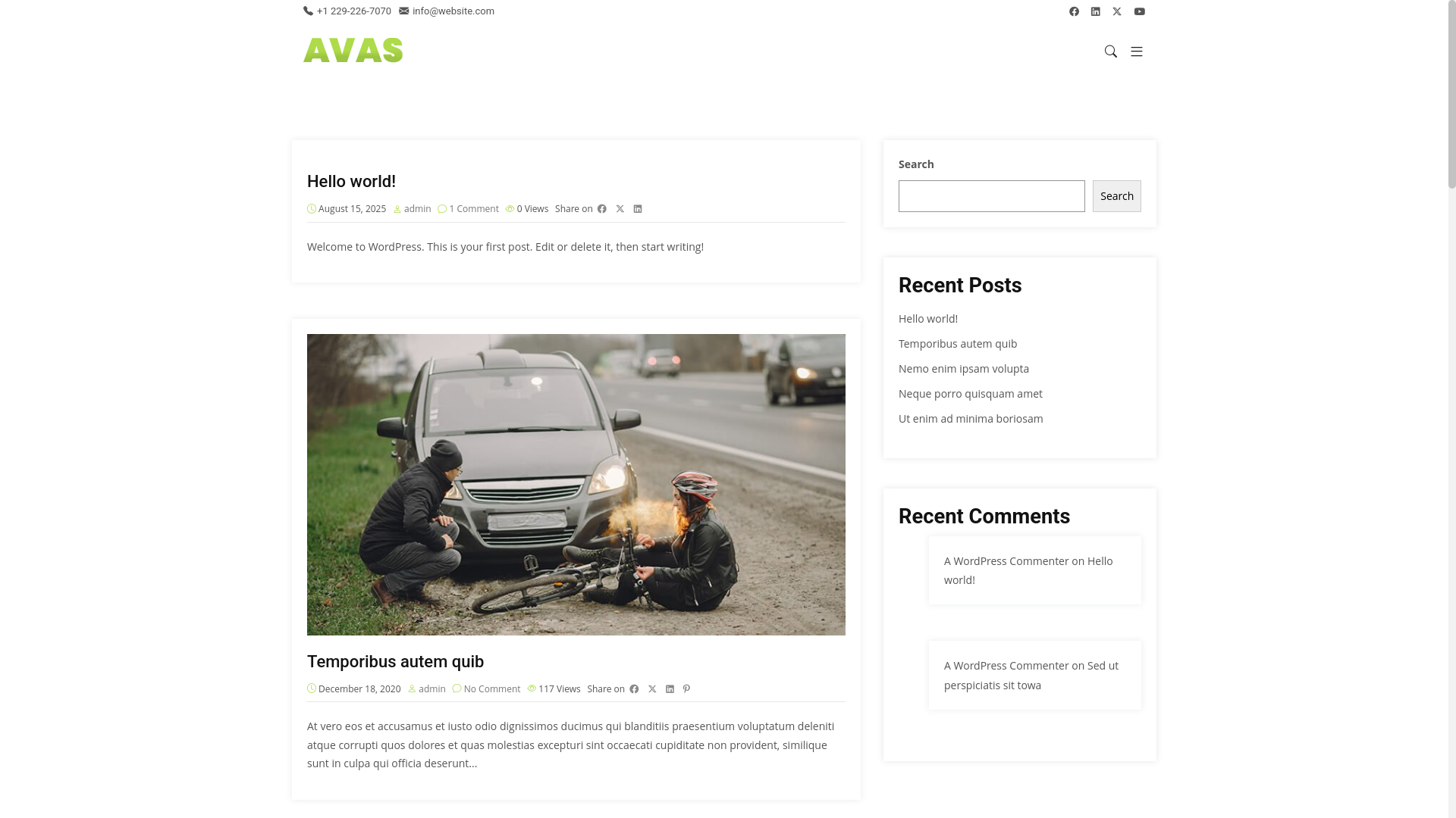 website screenshot of https://hagoyalassociates.com/