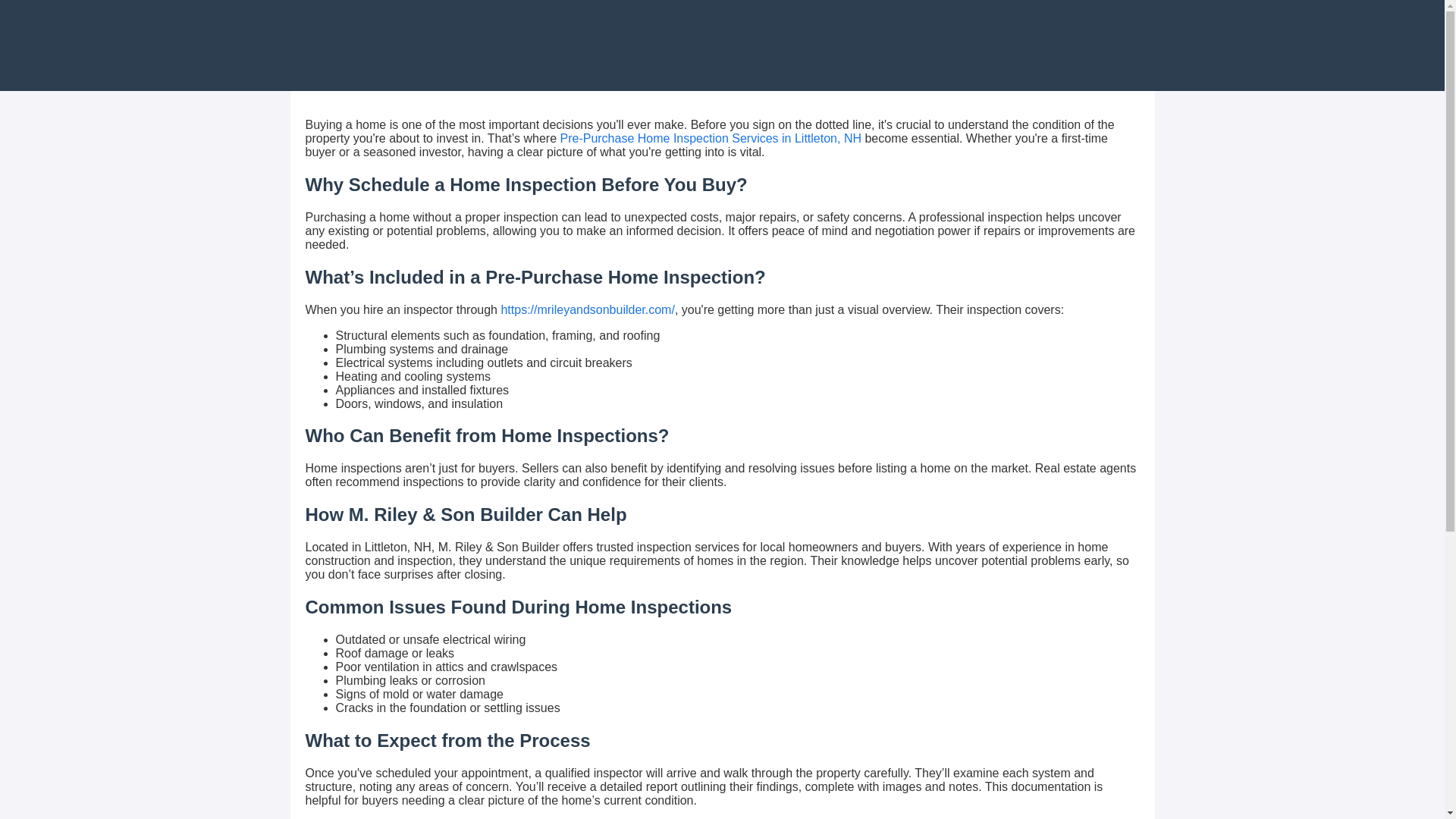 website screenshot of https://pre-purchase-home-inspection-littleton-nh.pages.dev/