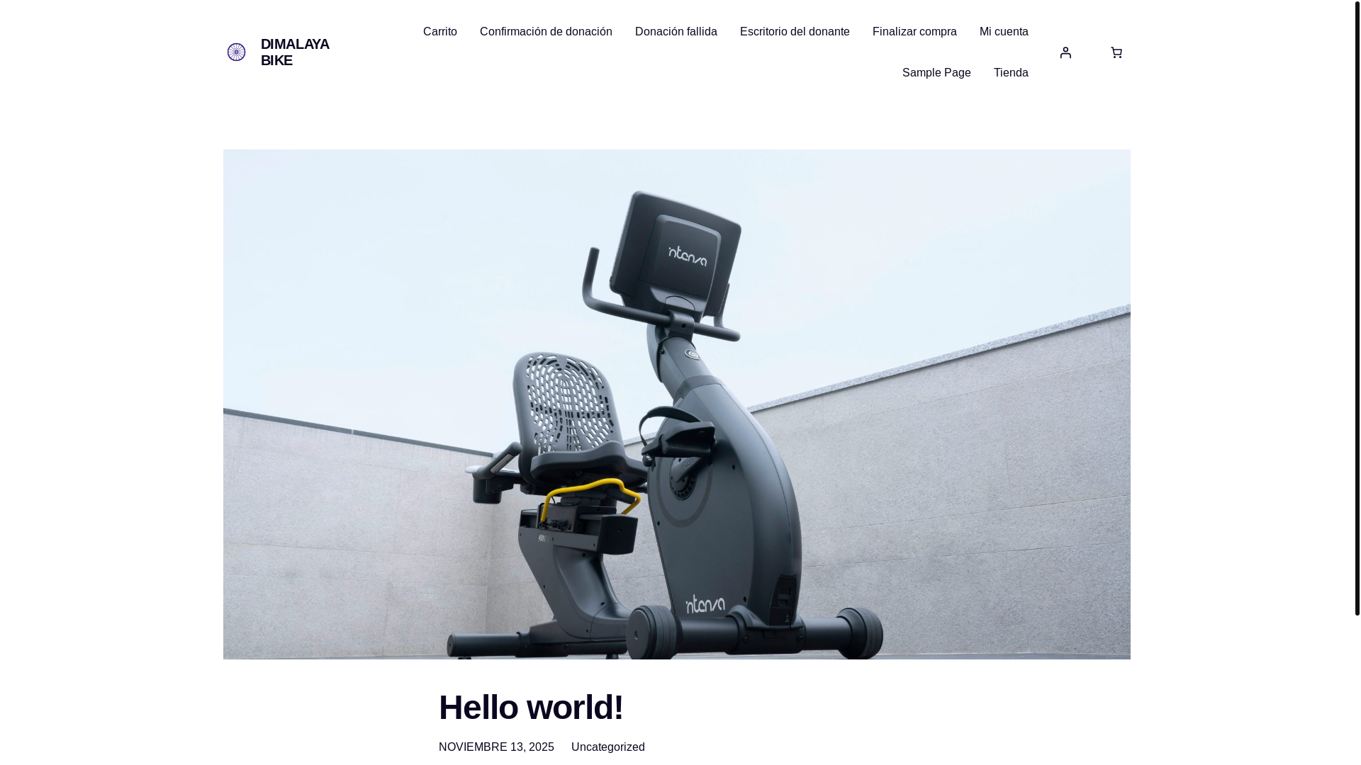 website screenshot of https://dimalayabike.com/
