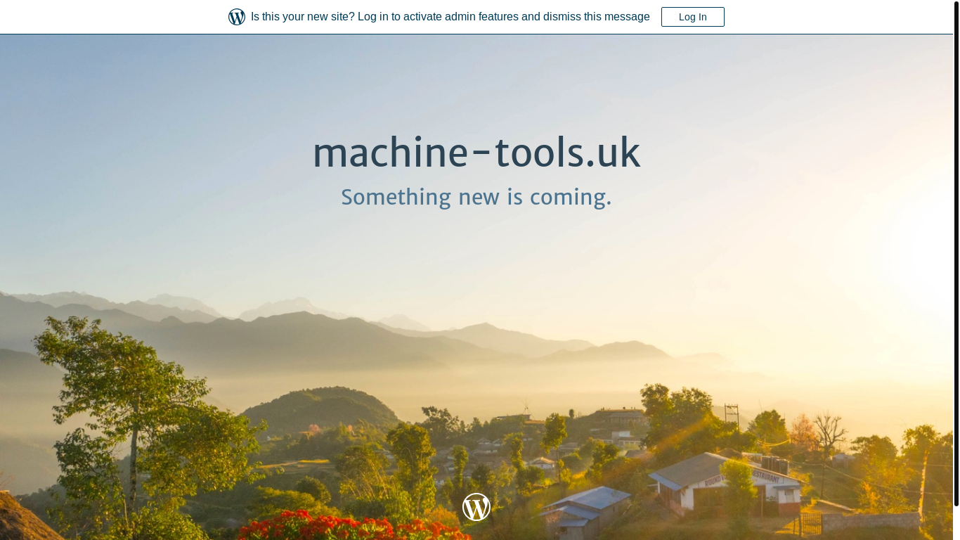 website screenshot of https://machine-tools.uk/
