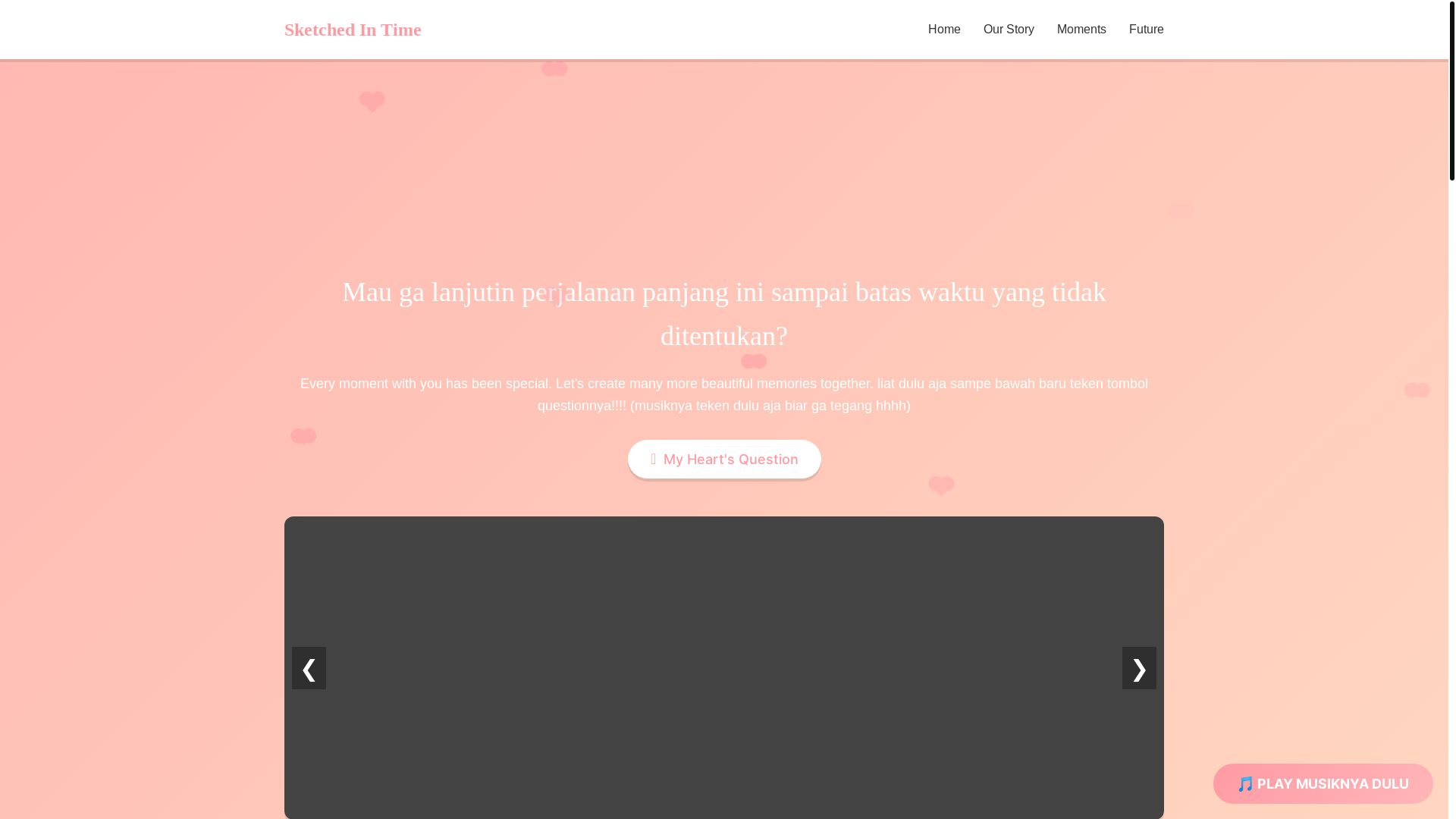 website screenshot of https://sketchedintime.pages.dev/