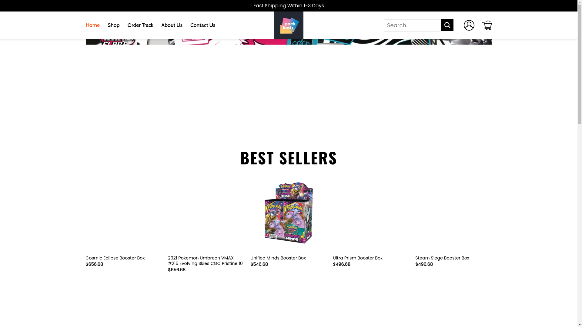 website screenshot of https://holapack-fresh.shop/