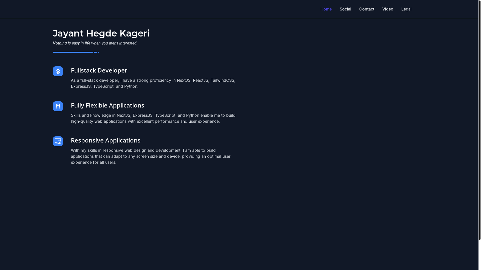 website screenshot of https://jayantkageri.pages.dev/