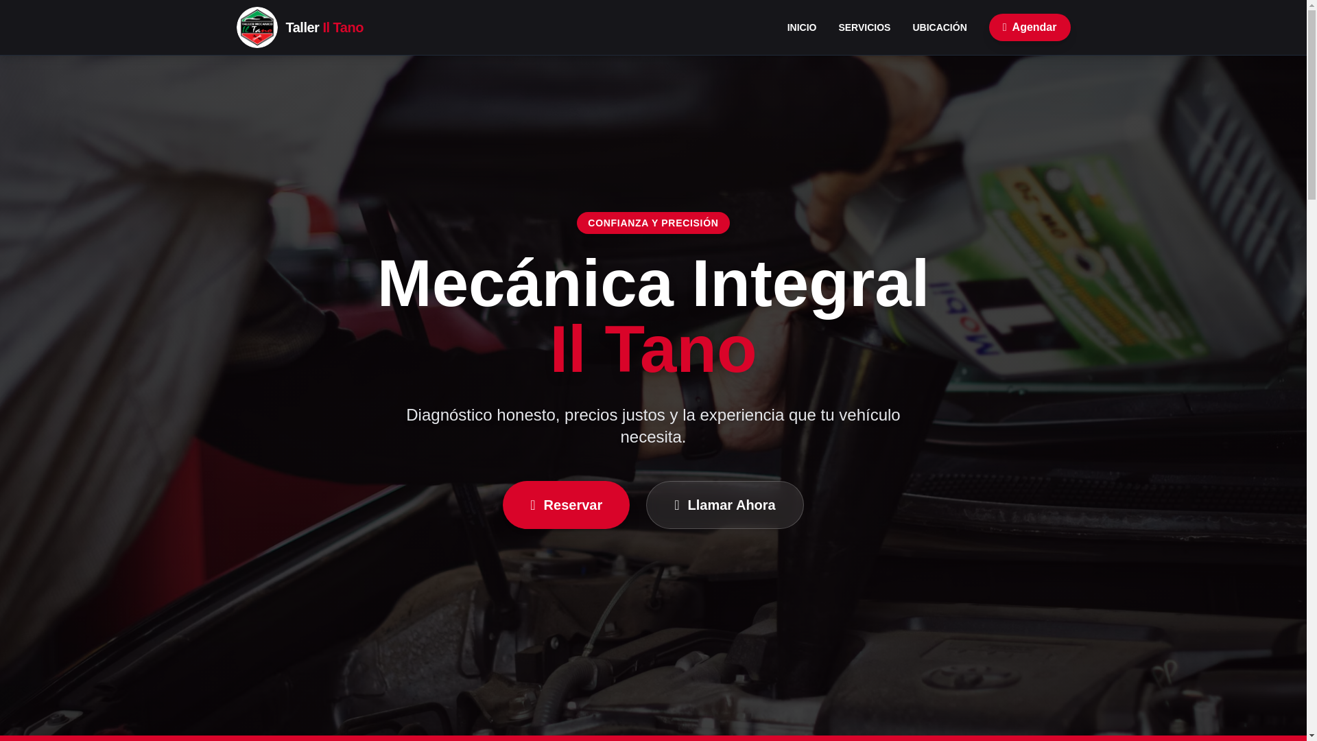 website screenshot of https://il-tano.com.py/