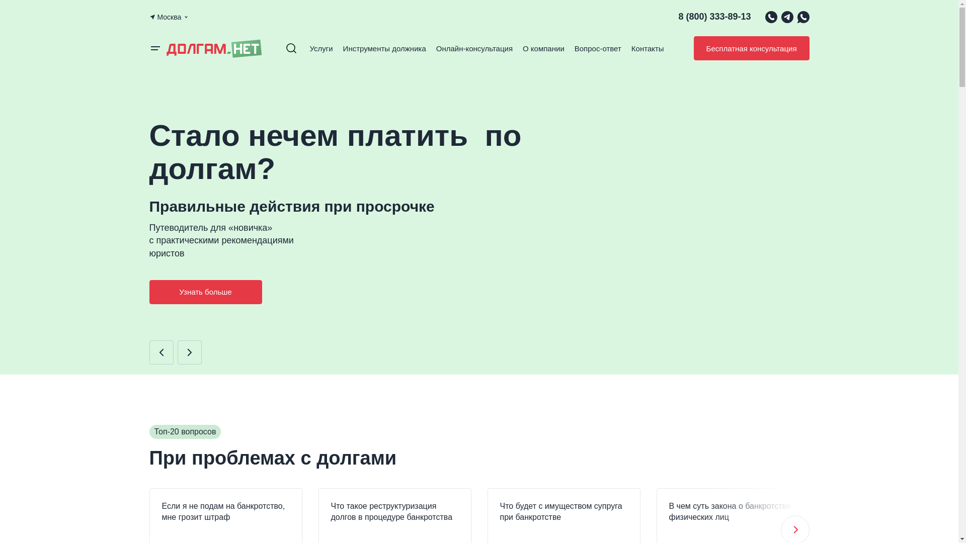 website screenshot of https://Dolgam.net