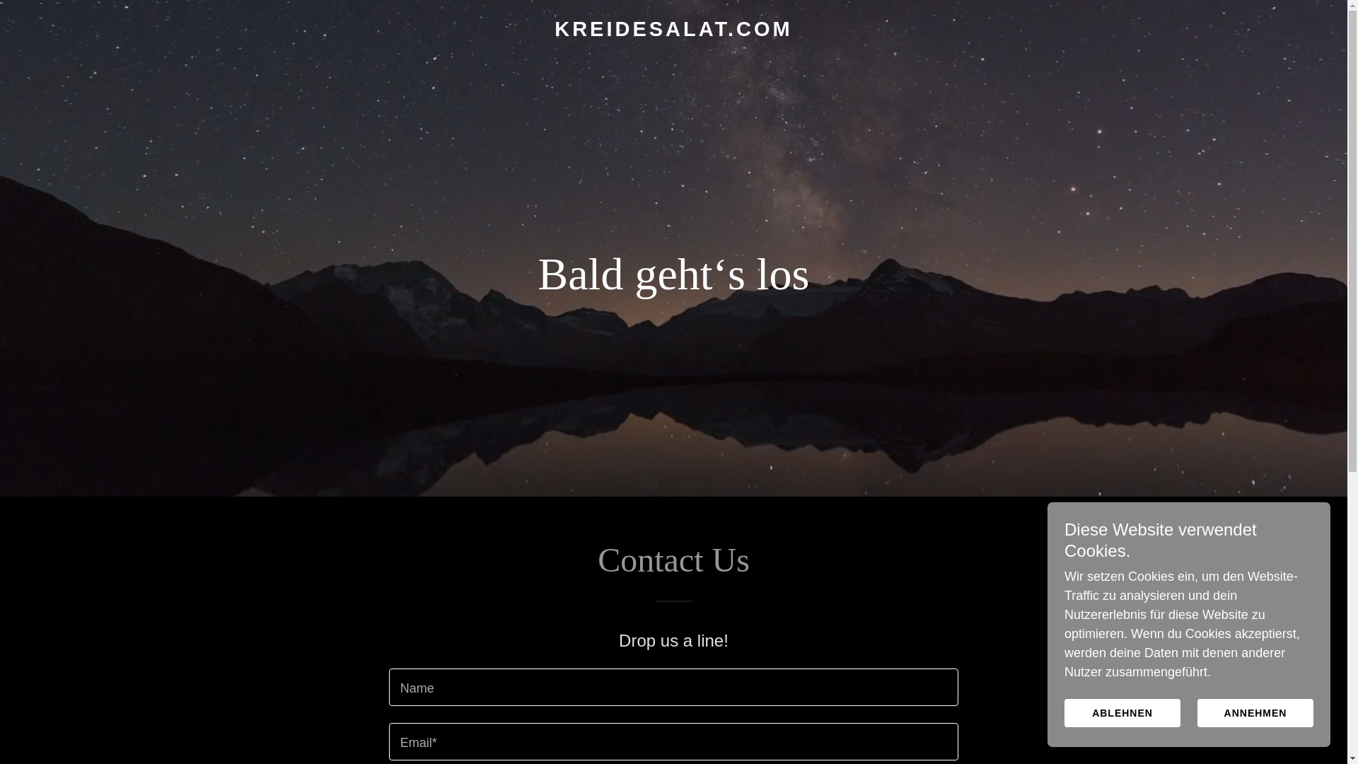 website screenshot of https://kreidesalat.com/