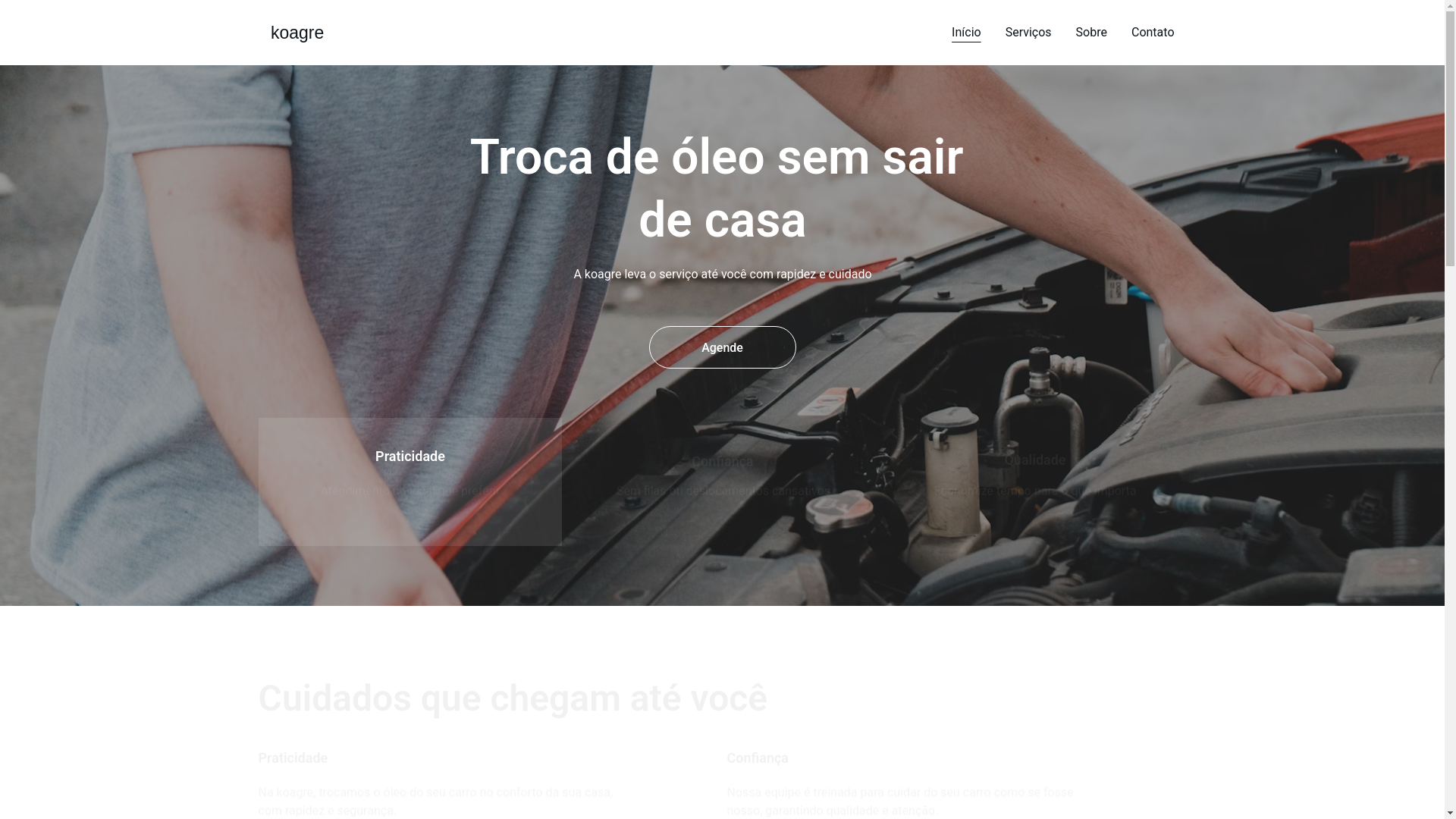 website screenshot of https://kkoagretes.com/