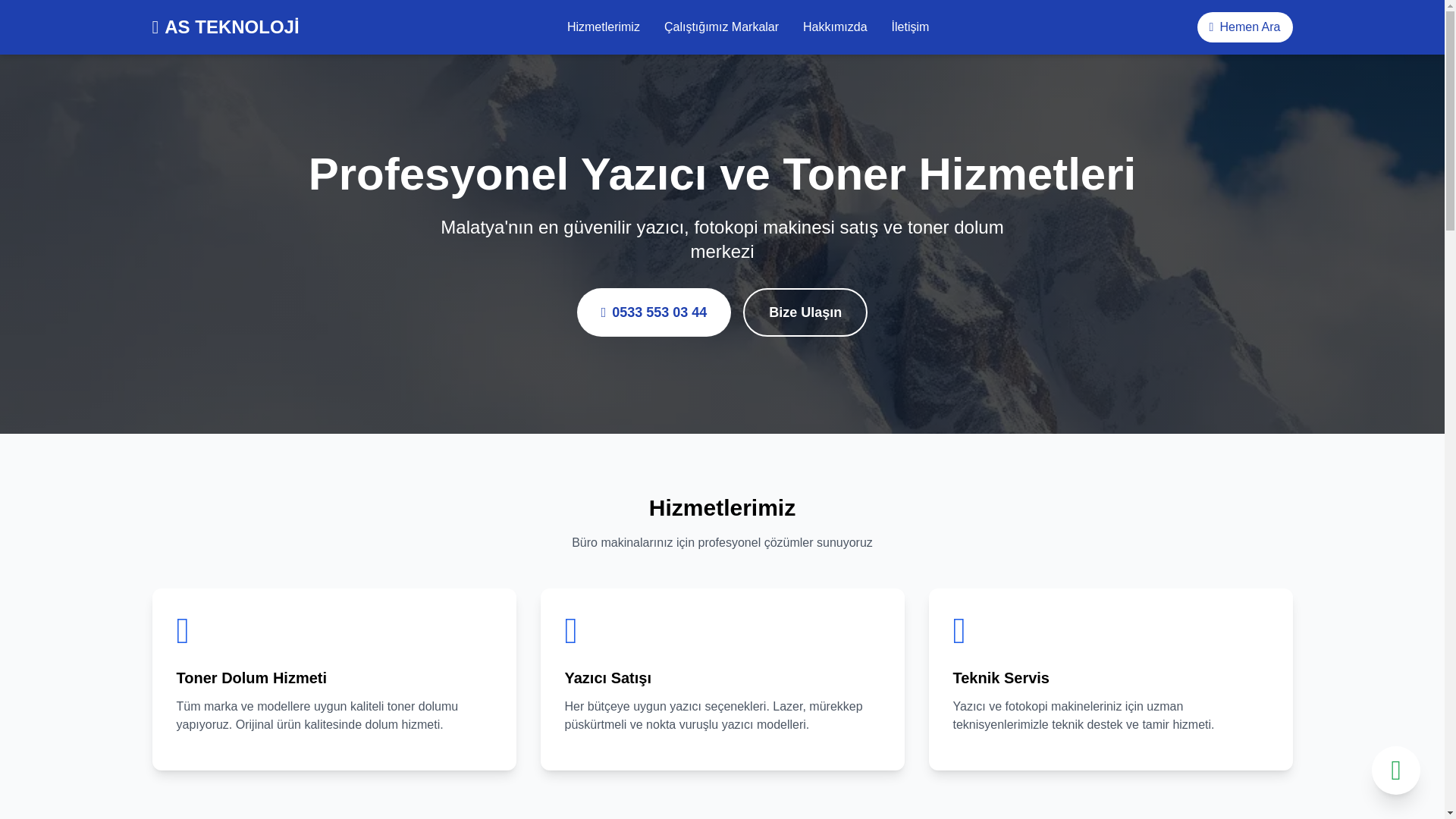 website screenshot of https://malatyayazici.com/