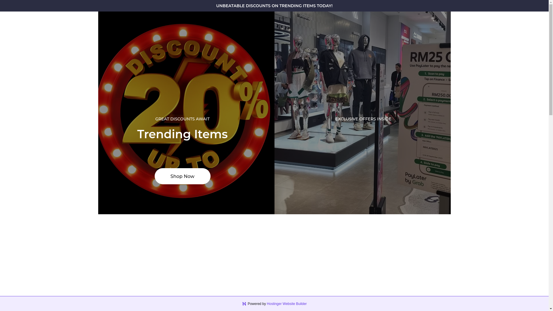 website screenshot of https://kwbenterprises.shop/