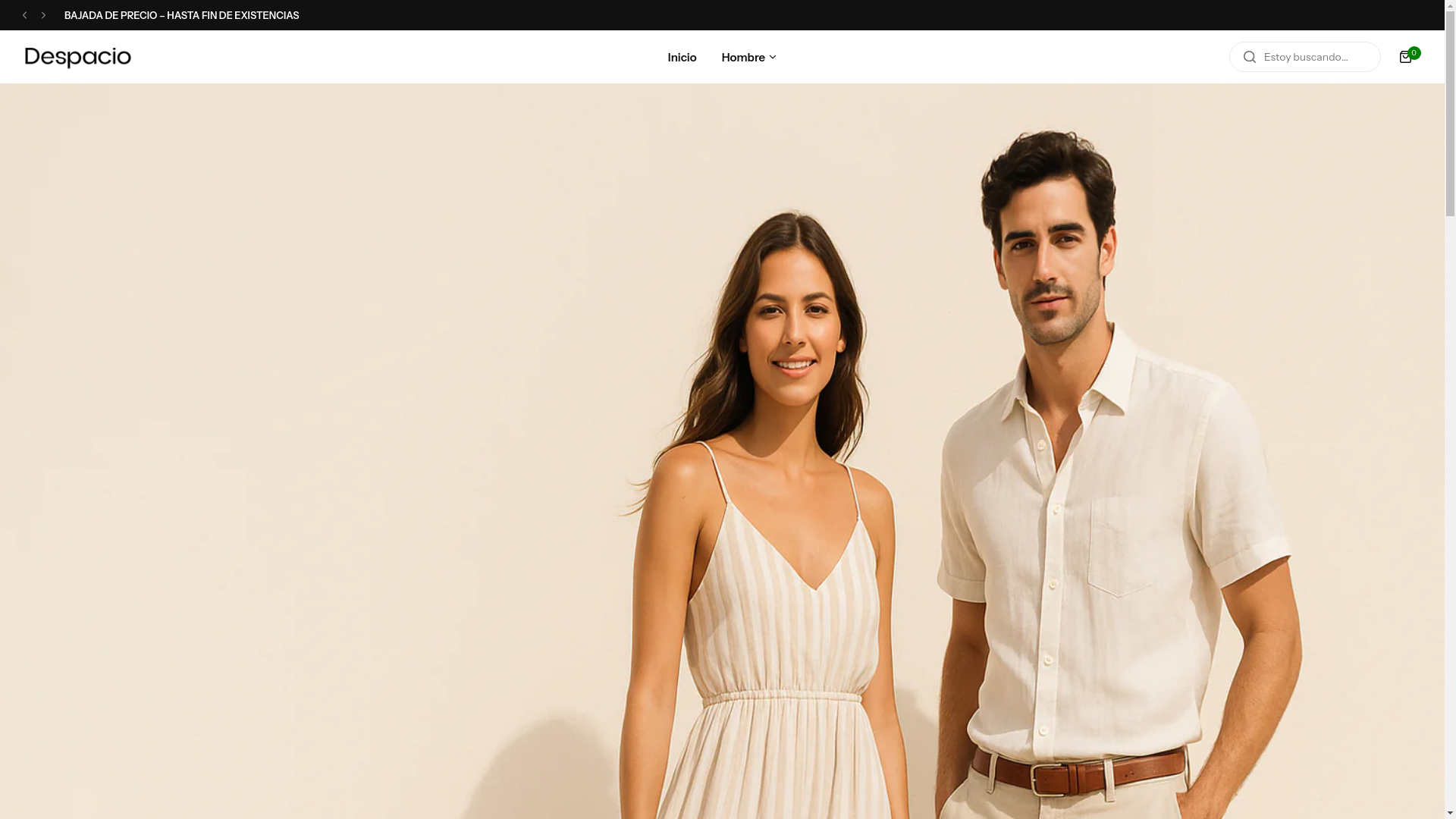 website screenshot of https://despacioespacio.site/