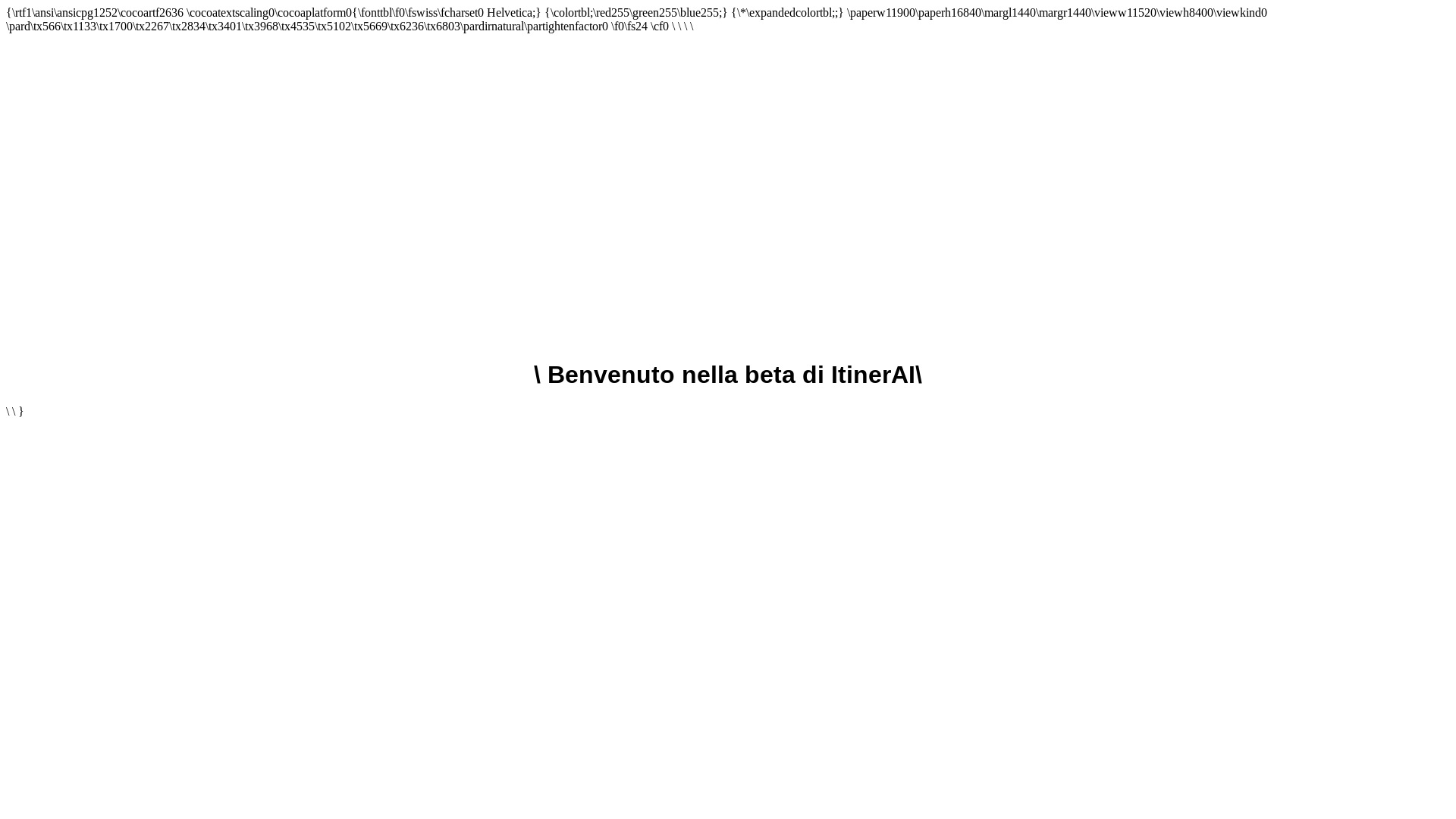 website screenshot of https://itinerai-beta.pages.dev/