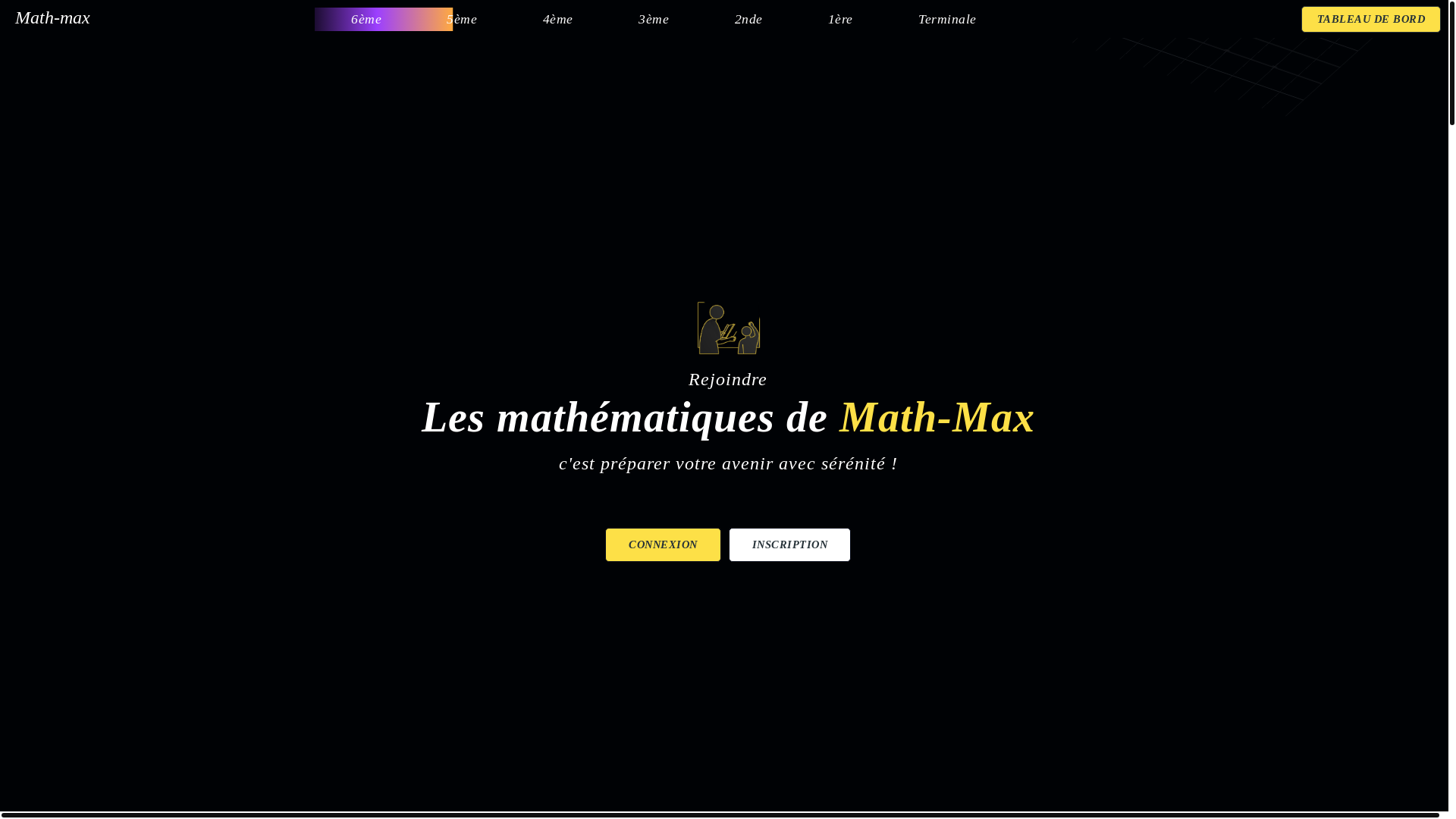 website screenshot of https://mathmax.pages.dev/