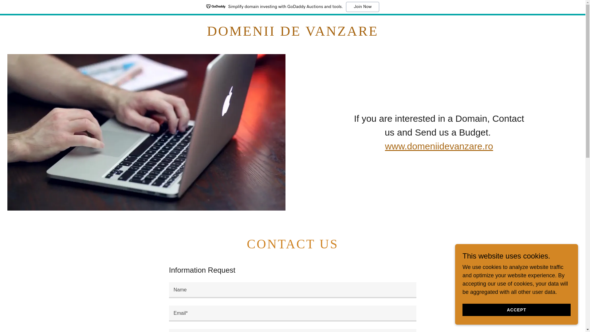 website screenshot of https://banal.ro/