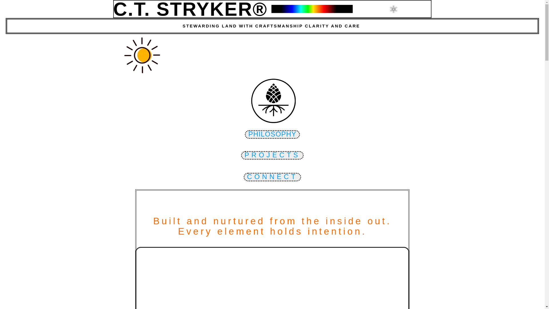 website screenshot of https://ctstryker.studio