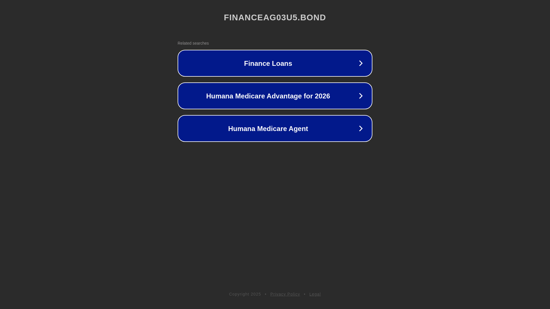 website screenshot of https://financeag03u5.bond/