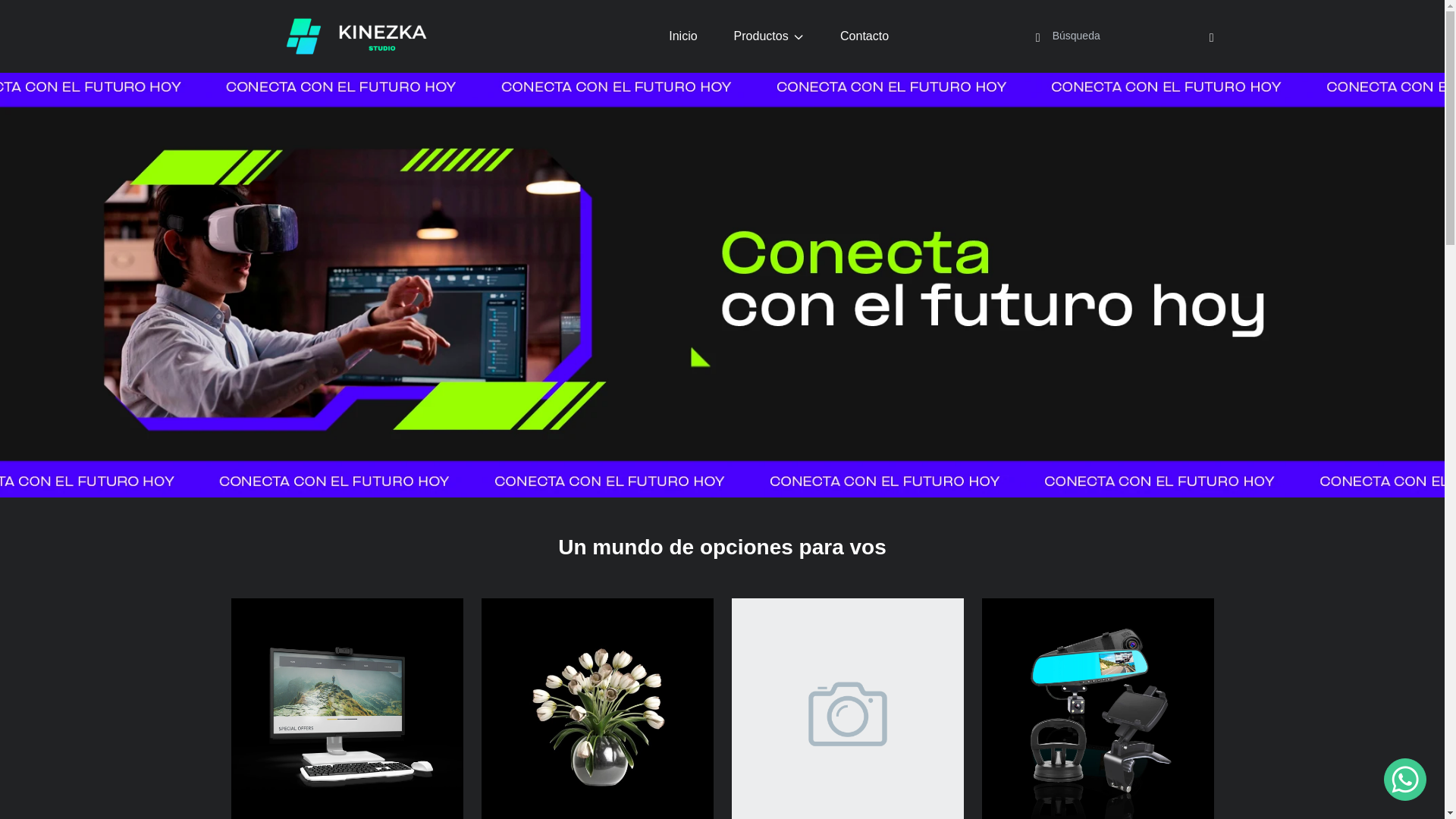 website screenshot of https://kinezkastudio.online/