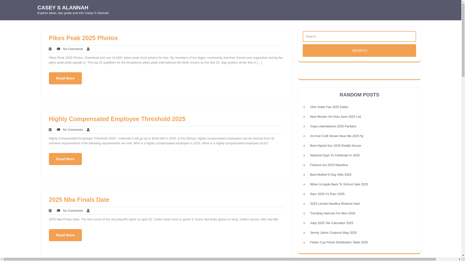 website screenshot of https://caseysalannah.pages.dev/