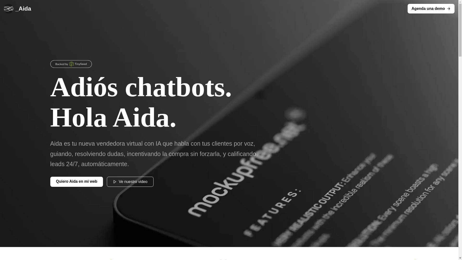 website screenshot of https://aida-landing-2025.pages.dev/