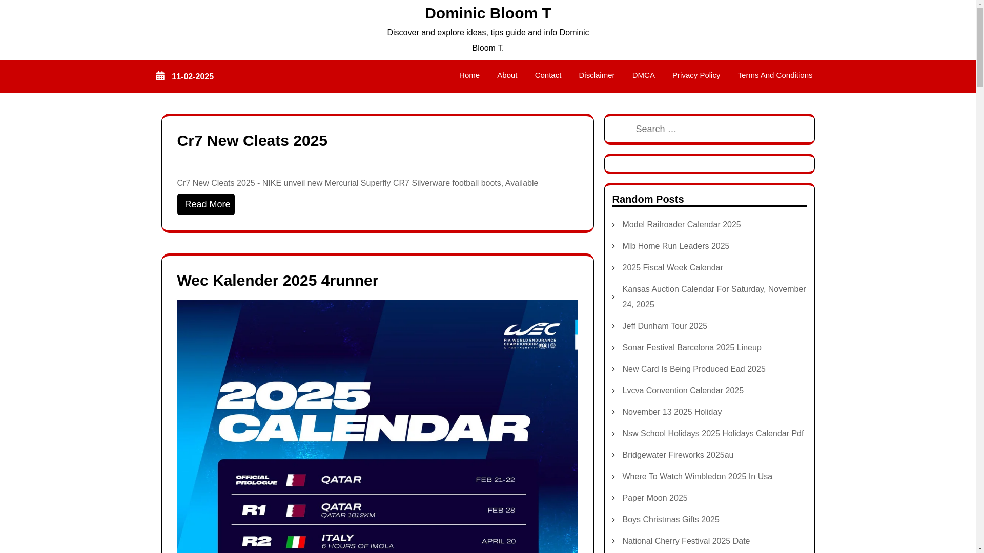 website screenshot of https://dominicbloomt.pages.dev/
