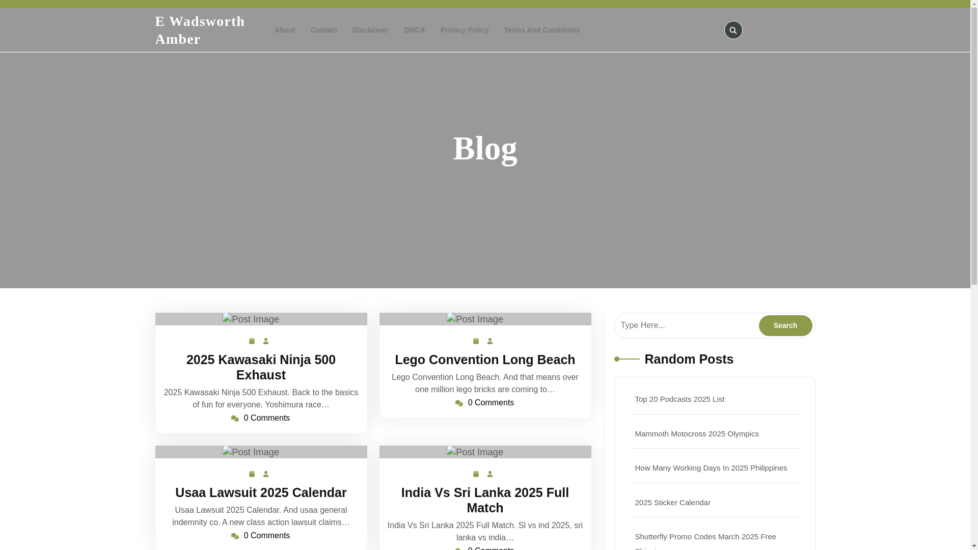 website screenshot of https://ewadsworthamber.pages.dev/