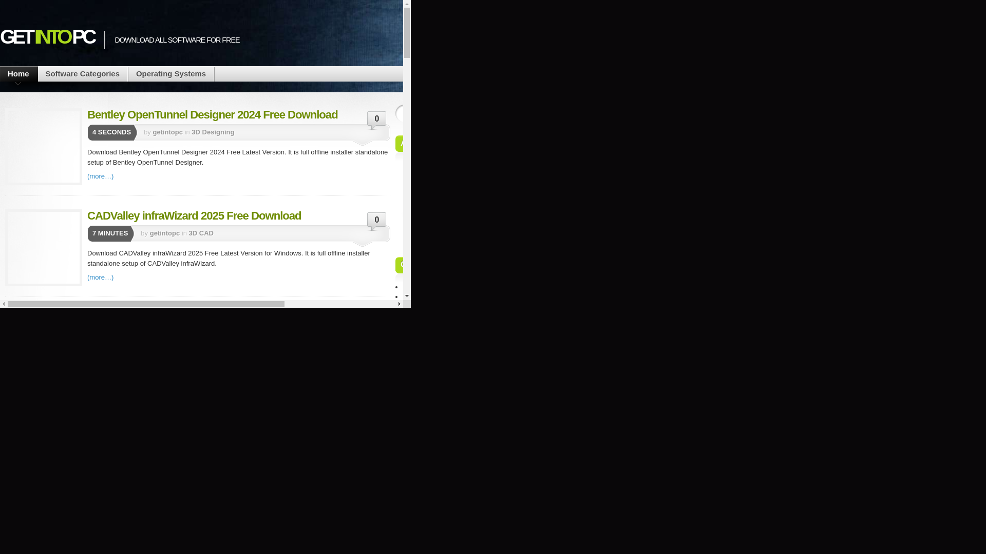 website screenshot of https://uploadpk.com/getintopc