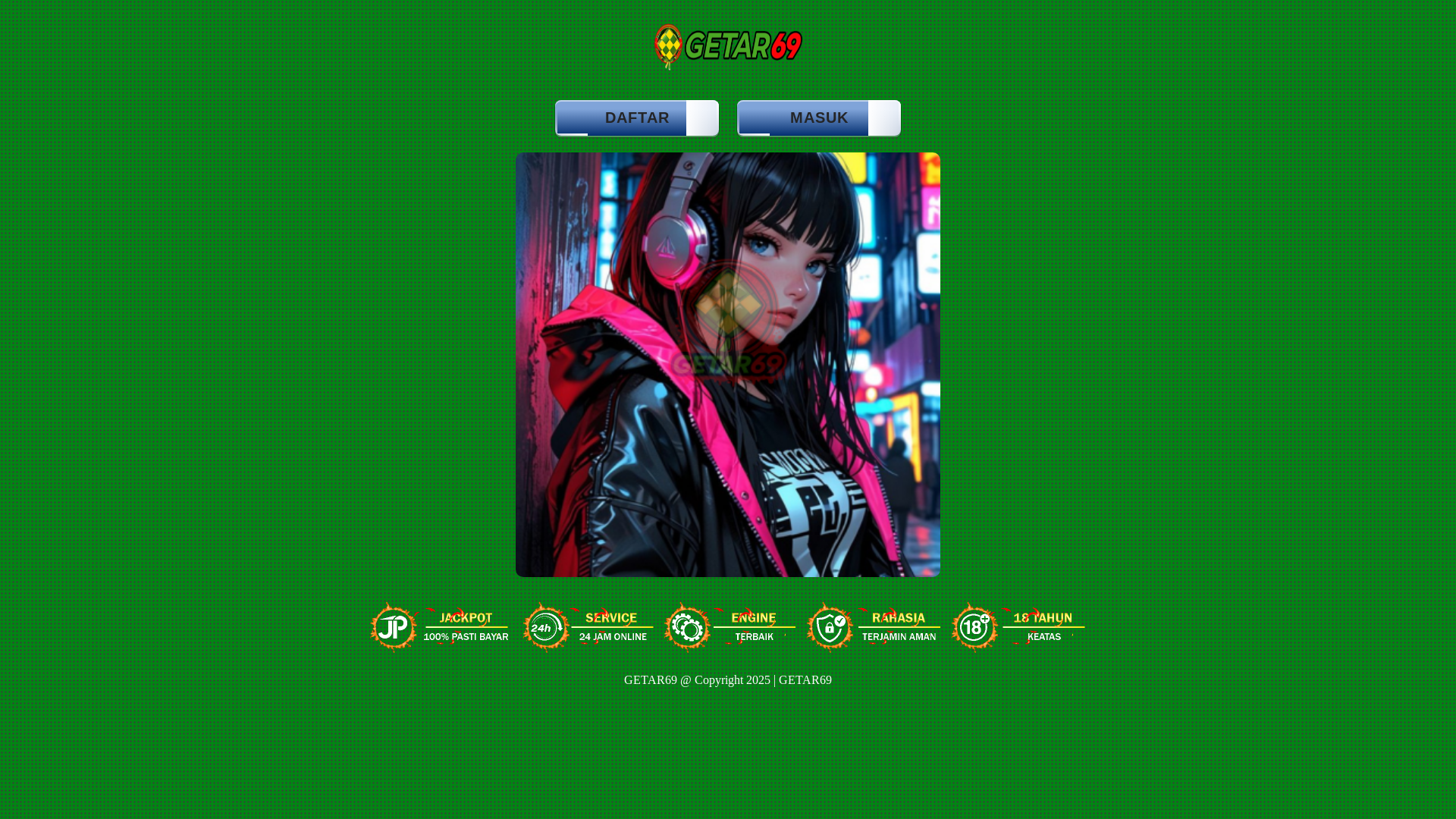 website screenshot of https://buatgetar.pages.dev/