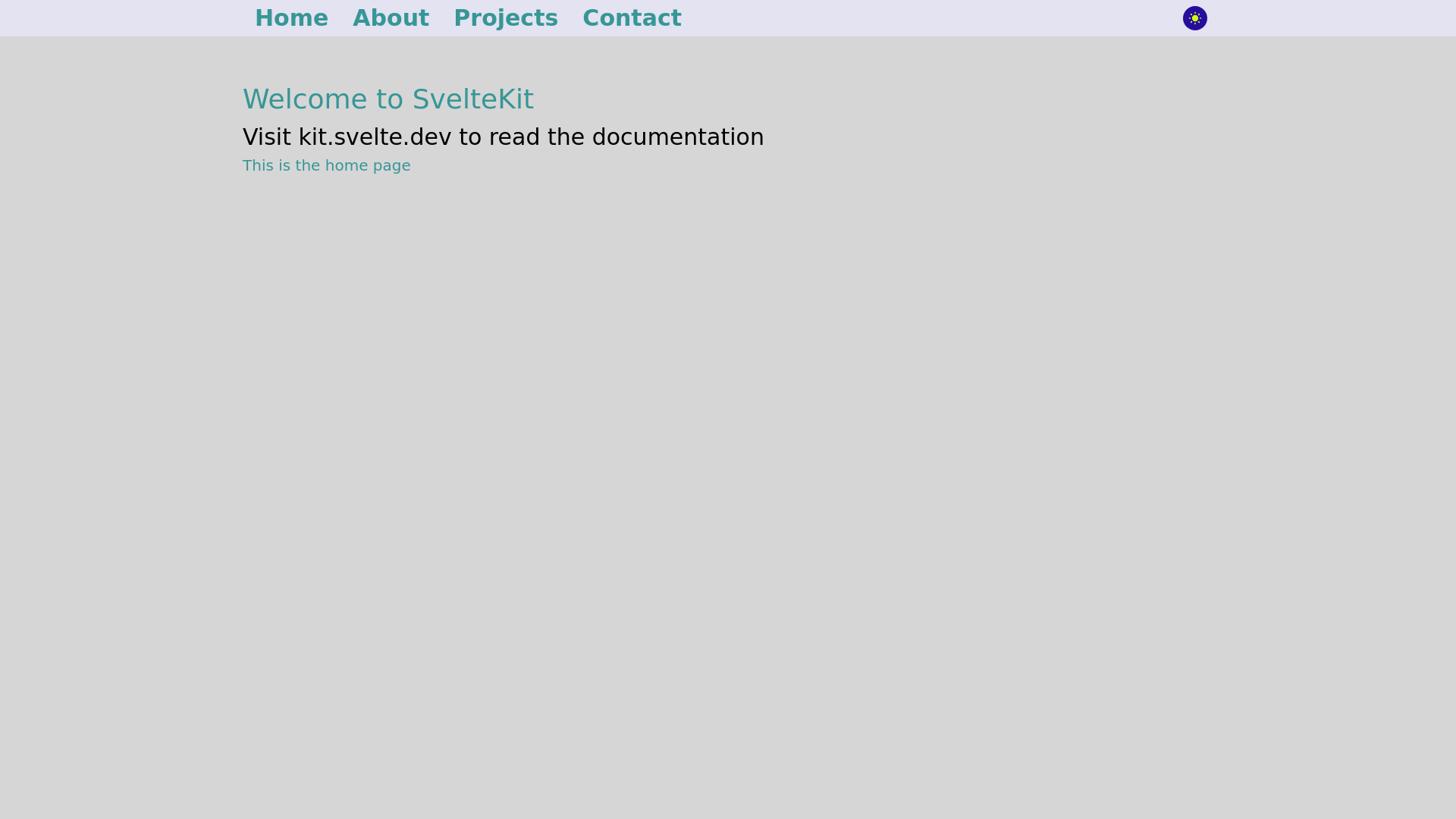website screenshot of https://sveltekit-color-themes.pages.dev/