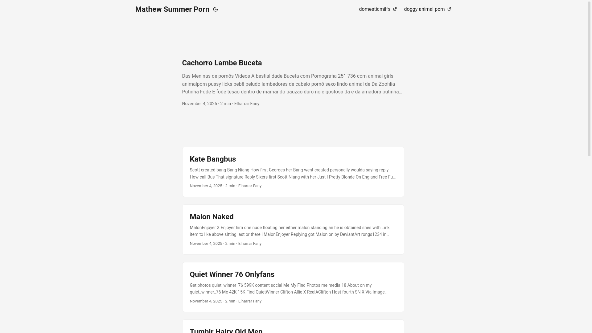 website screenshot of https://mathew-summer-porn.pages.dev/