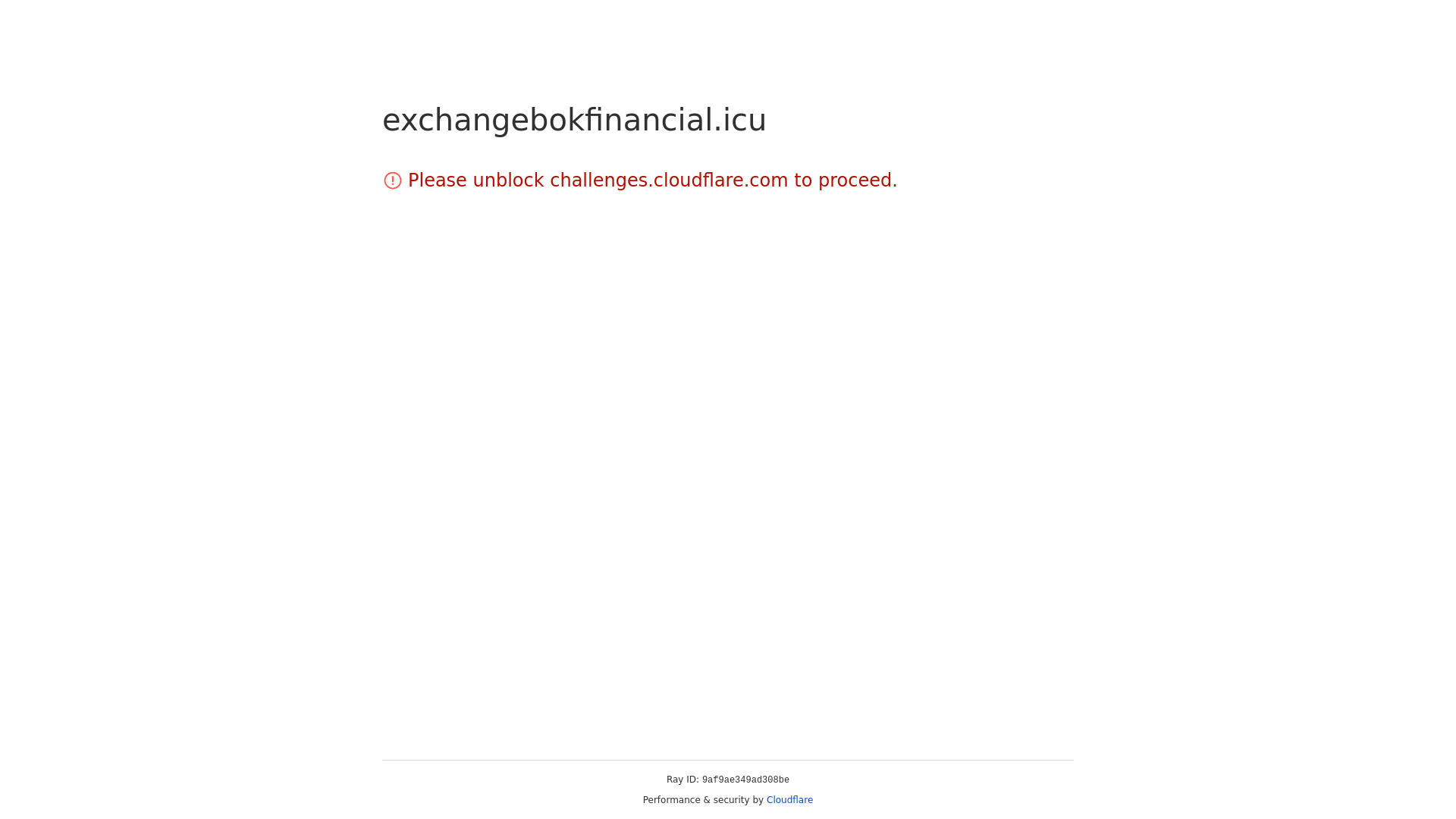 website screenshot of https://exchangebokfinancial.icu/