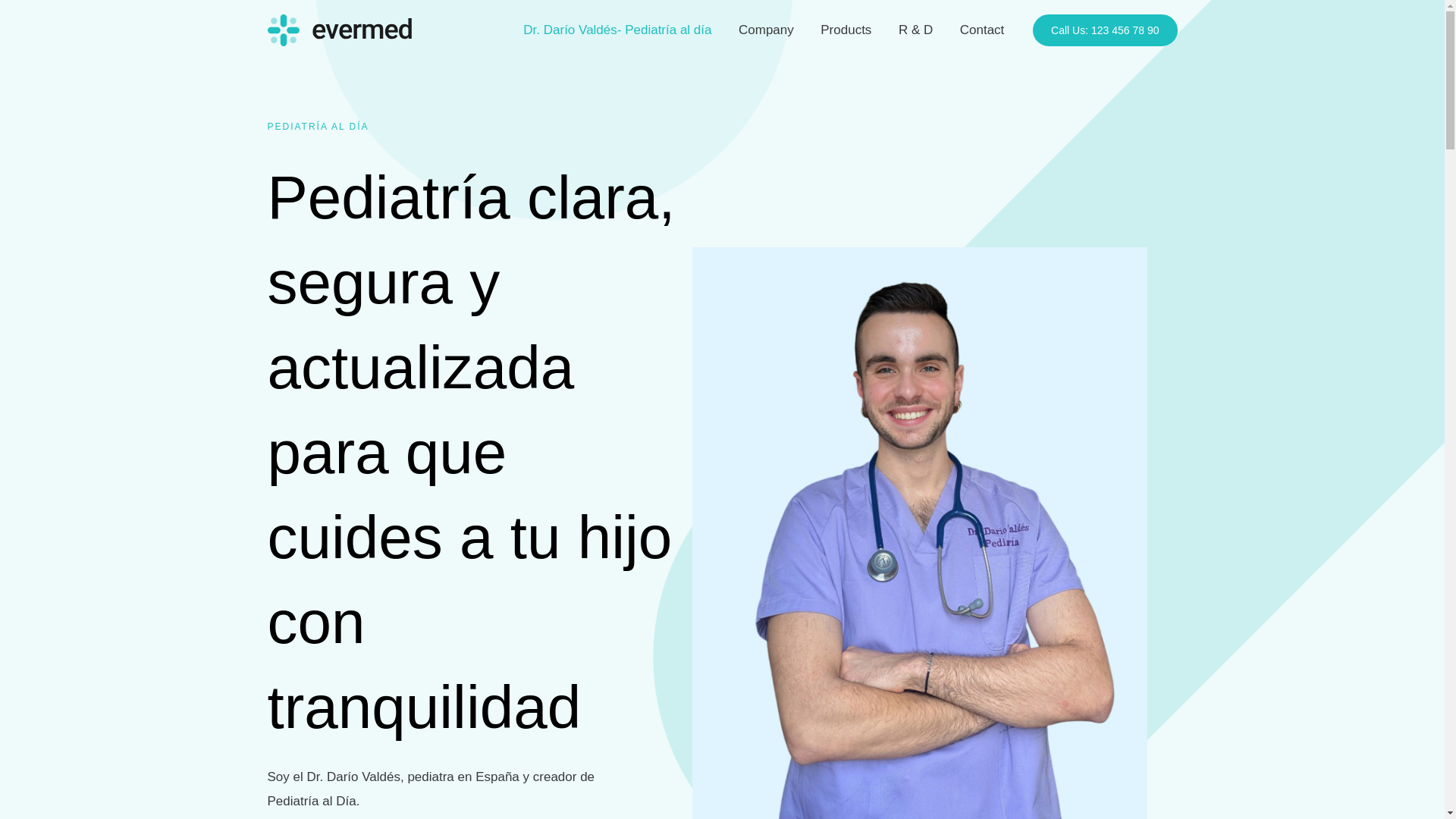 website screenshot of https://drdariovaldes.com/