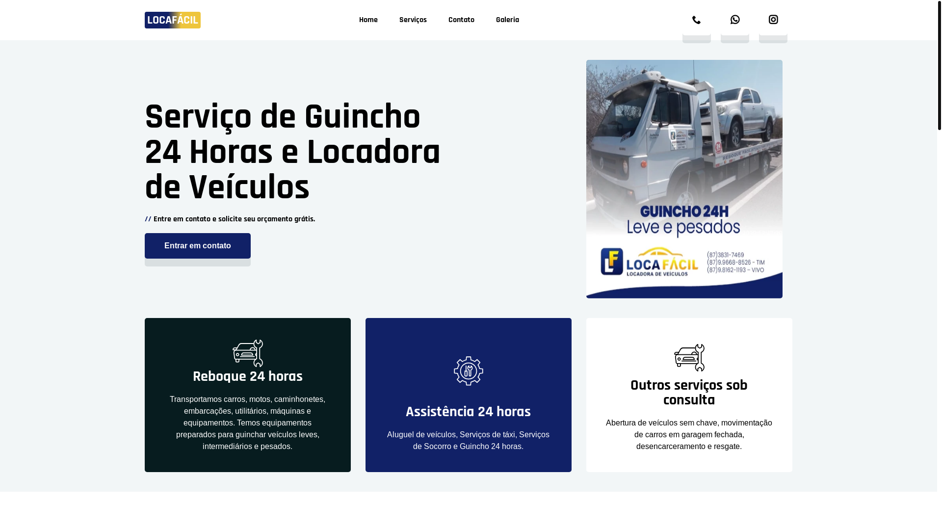 website screenshot of https://locafacil.pages.dev/