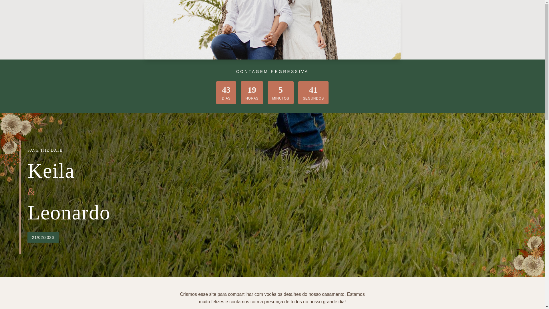 website screenshot of https://convite-leonardo-e-keila.pages.dev/