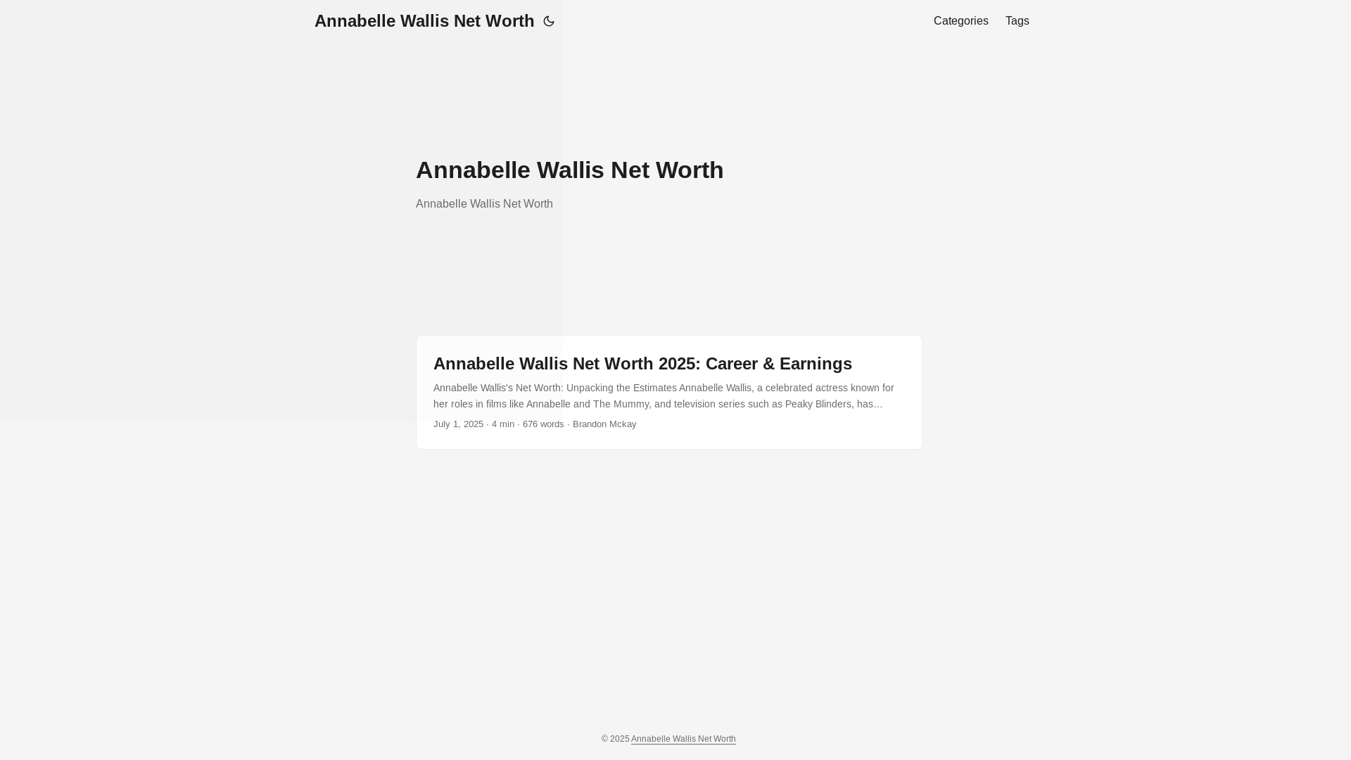 website screenshot of https://annabelle-wallis-net-worth.pages.dev/