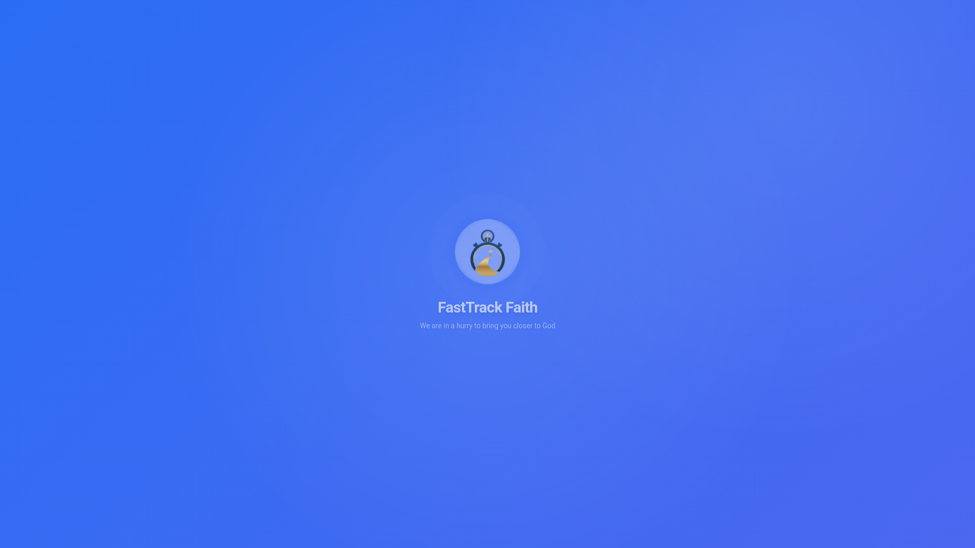 website screenshot of https://fasttrackfaithministry.com/