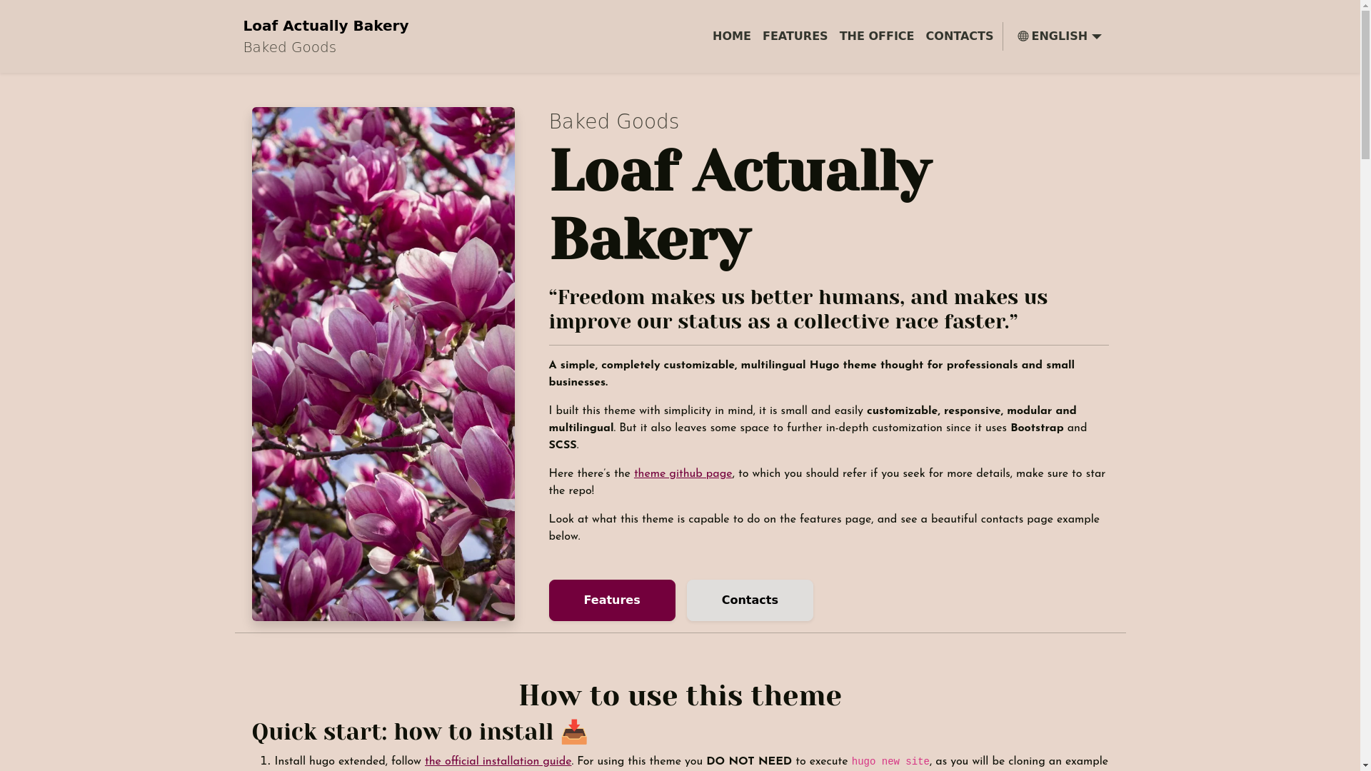 website screenshot of https://loaf-actually.pages.dev/