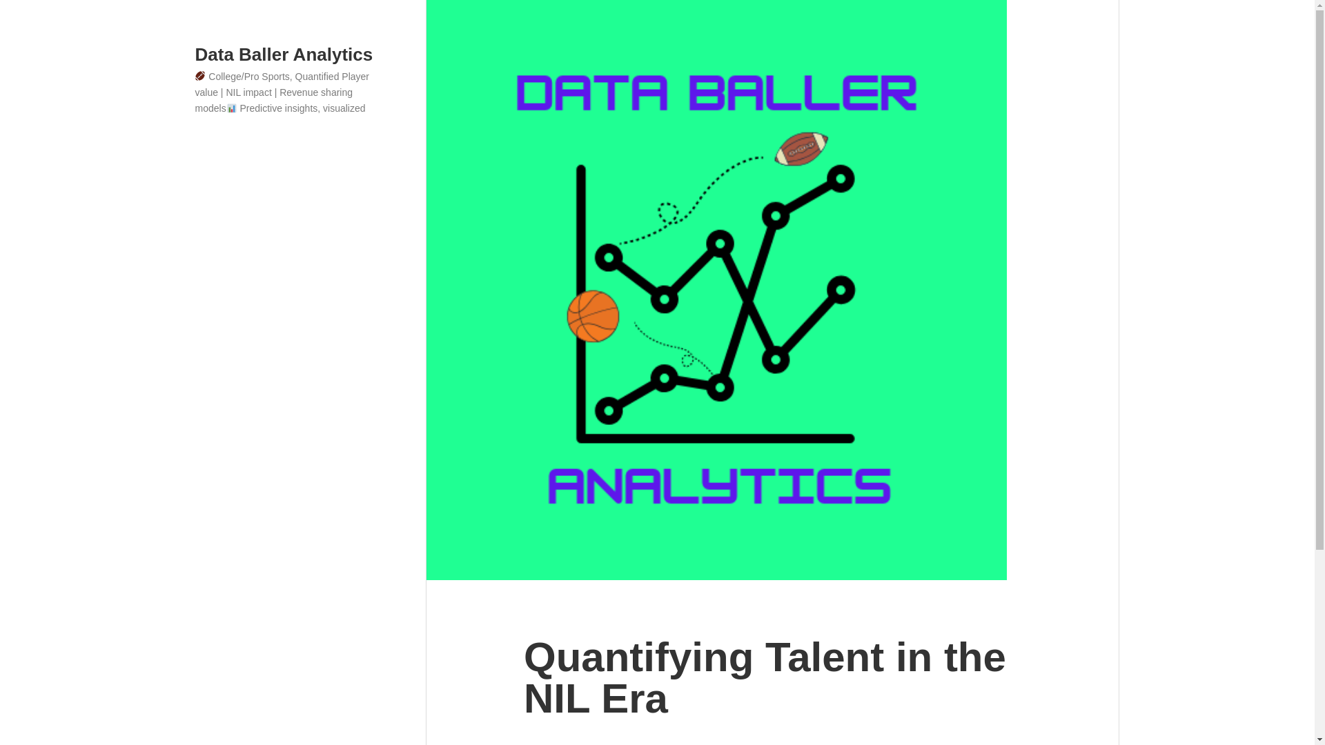 website screenshot of https://databalleranalytics.com/