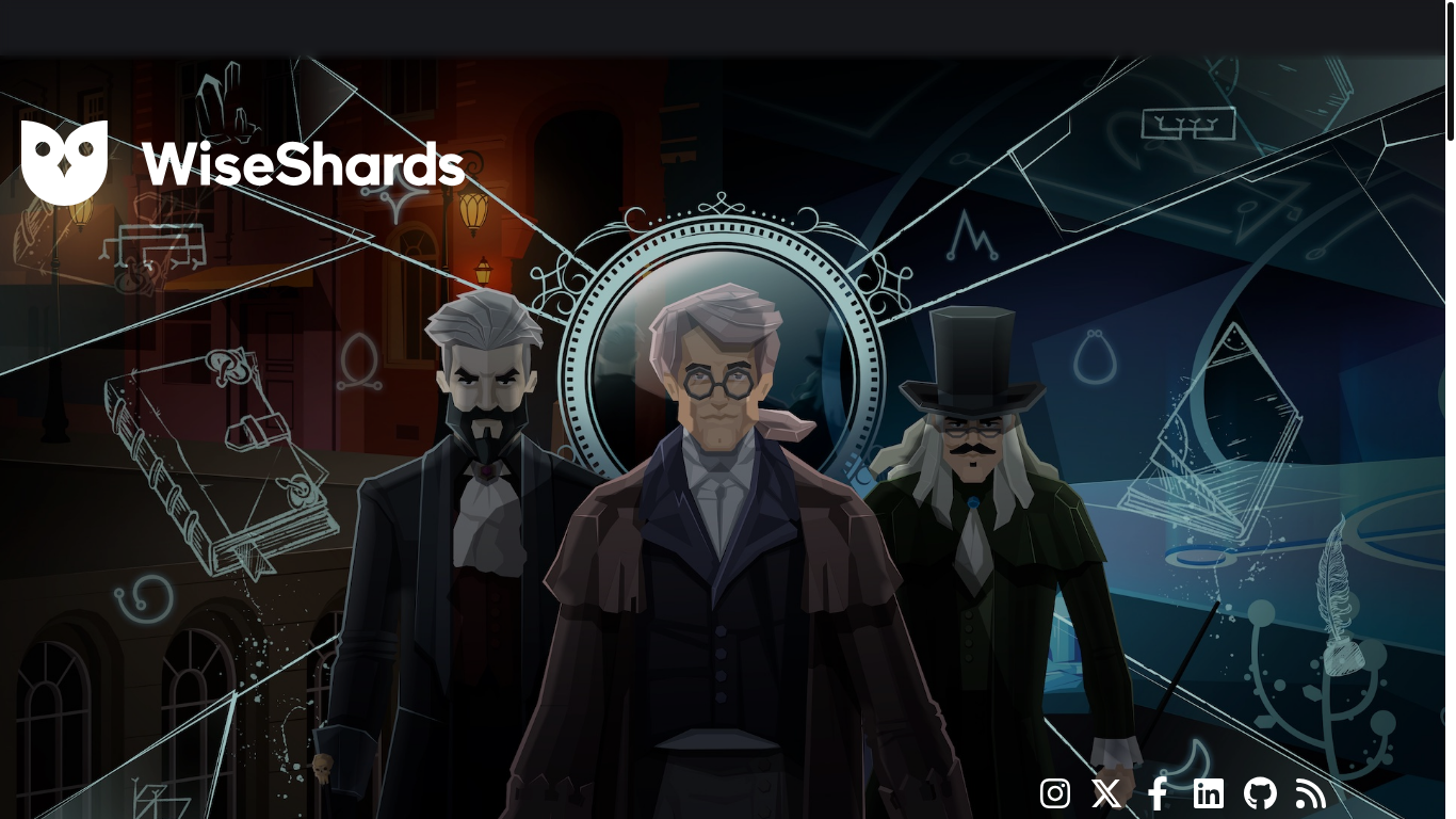 website screenshot of https://wiseshards.pages.dev/