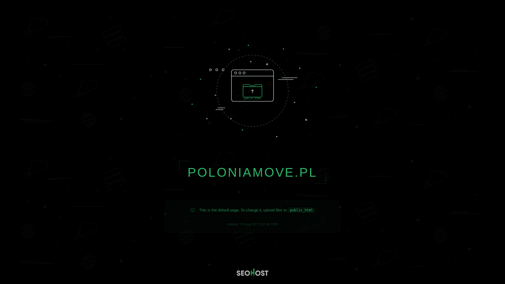 website screenshot of https://poloniamove.pl/