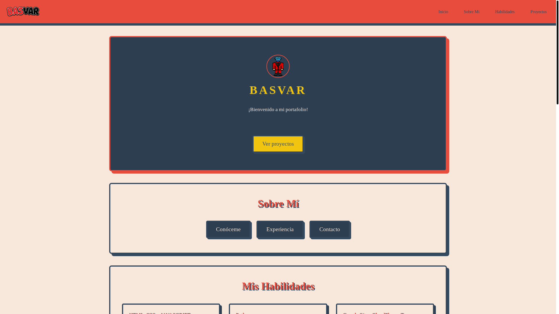 website screenshot of https://basvar3.pages.dev/