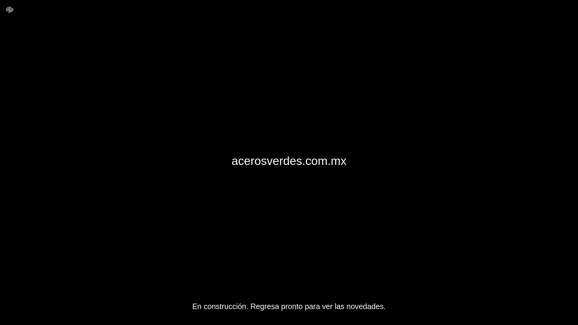 website screenshot of https://acerosverdes.com.mx/