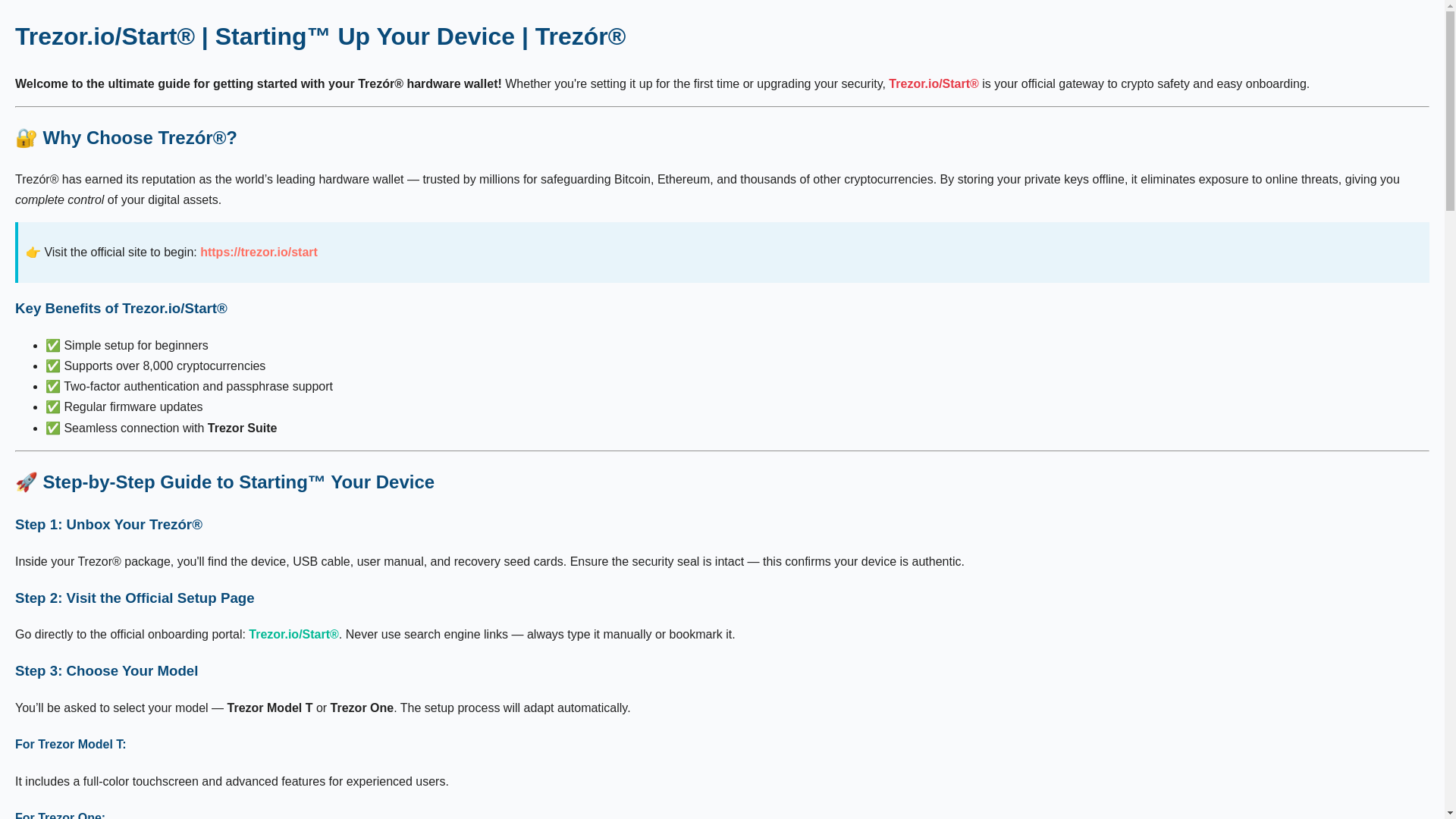 website screenshot of https://faqg--trezor-start.pages.dev/
