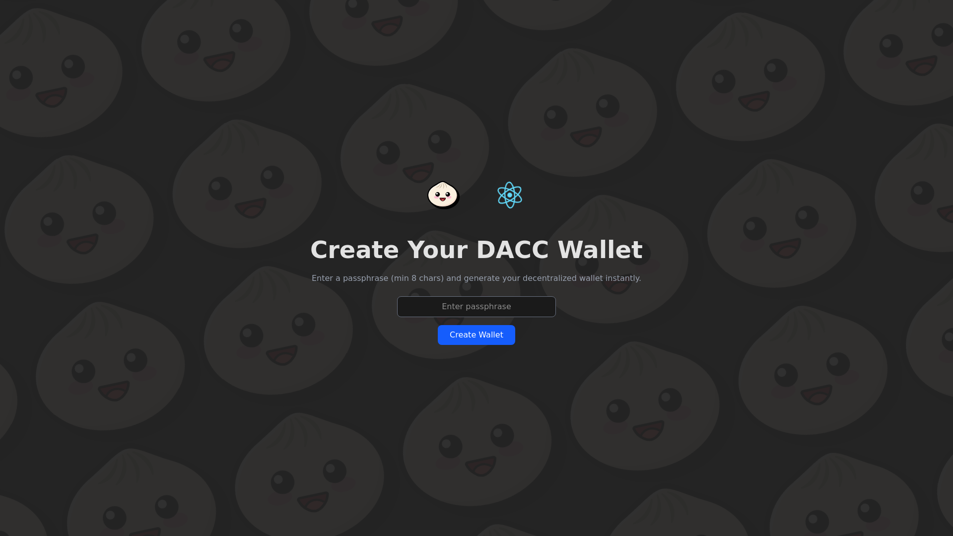 website screenshot of https://test-dacc.pages.dev/