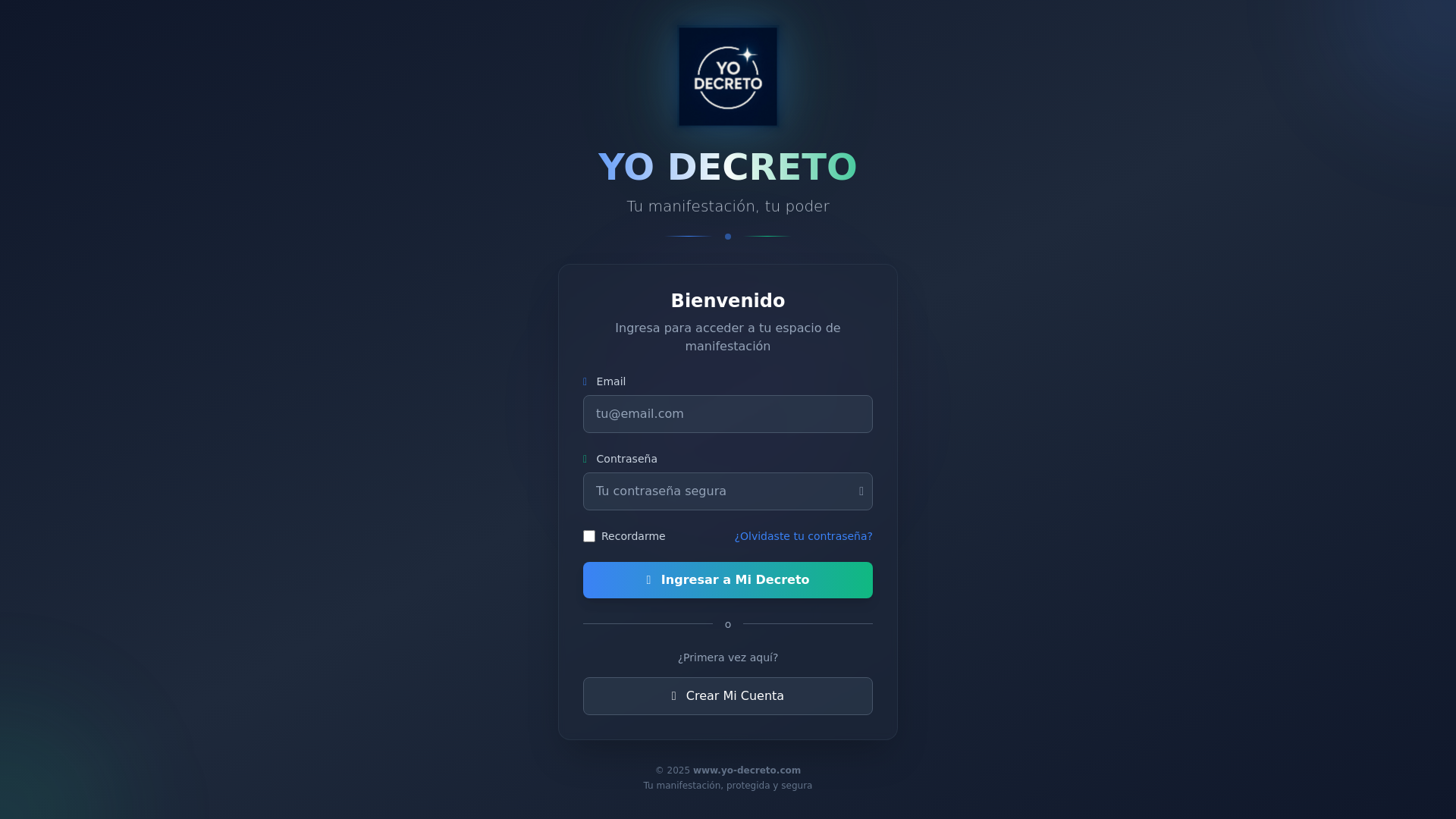 website screenshot of https://yo-decreto.pages.dev/