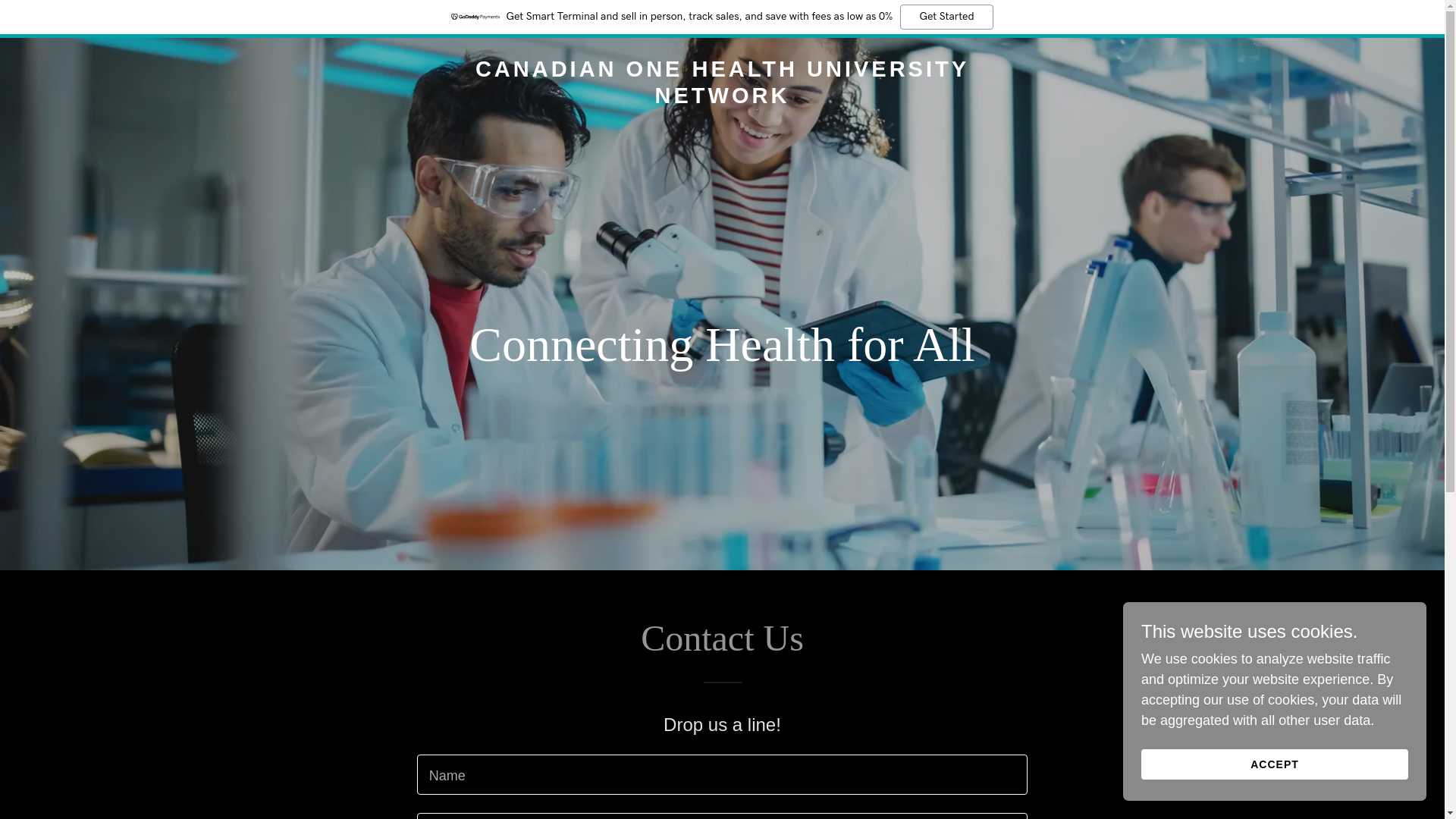 website screenshot of https://cohun.ca/