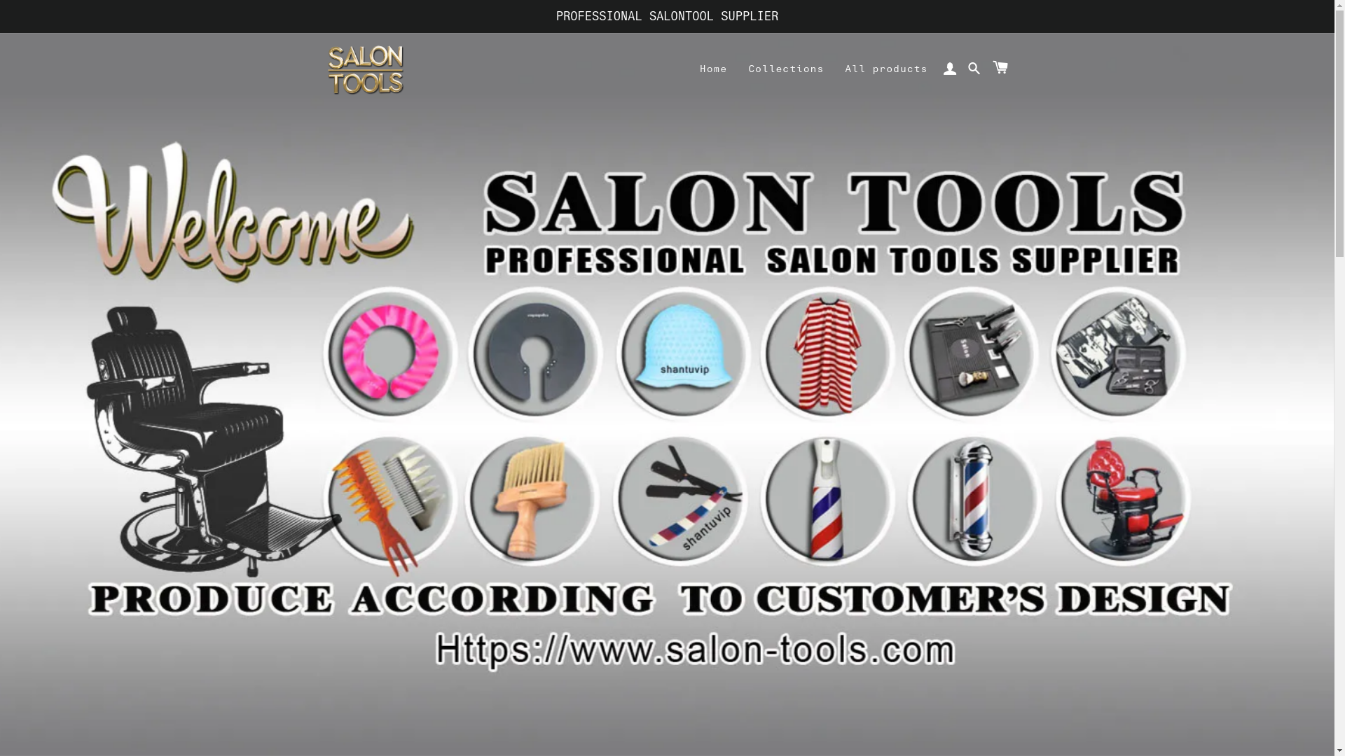 website screenshot of https://salon-tools.cn/