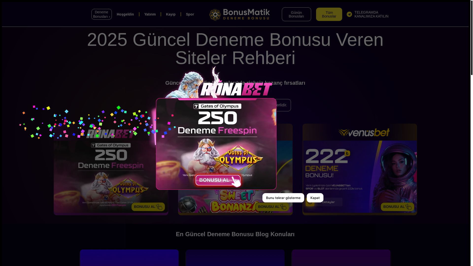 website screenshot of https://denemebonususiteleri2025guncel.dev/