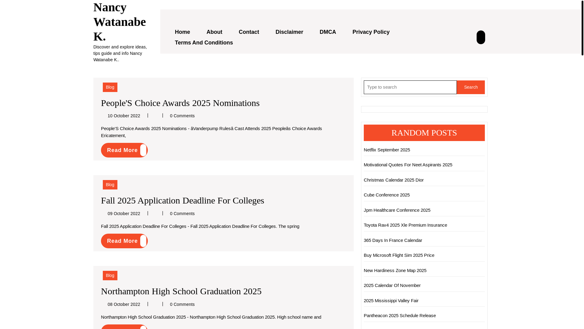 website screenshot of https://nancywatanabek.pages.dev/