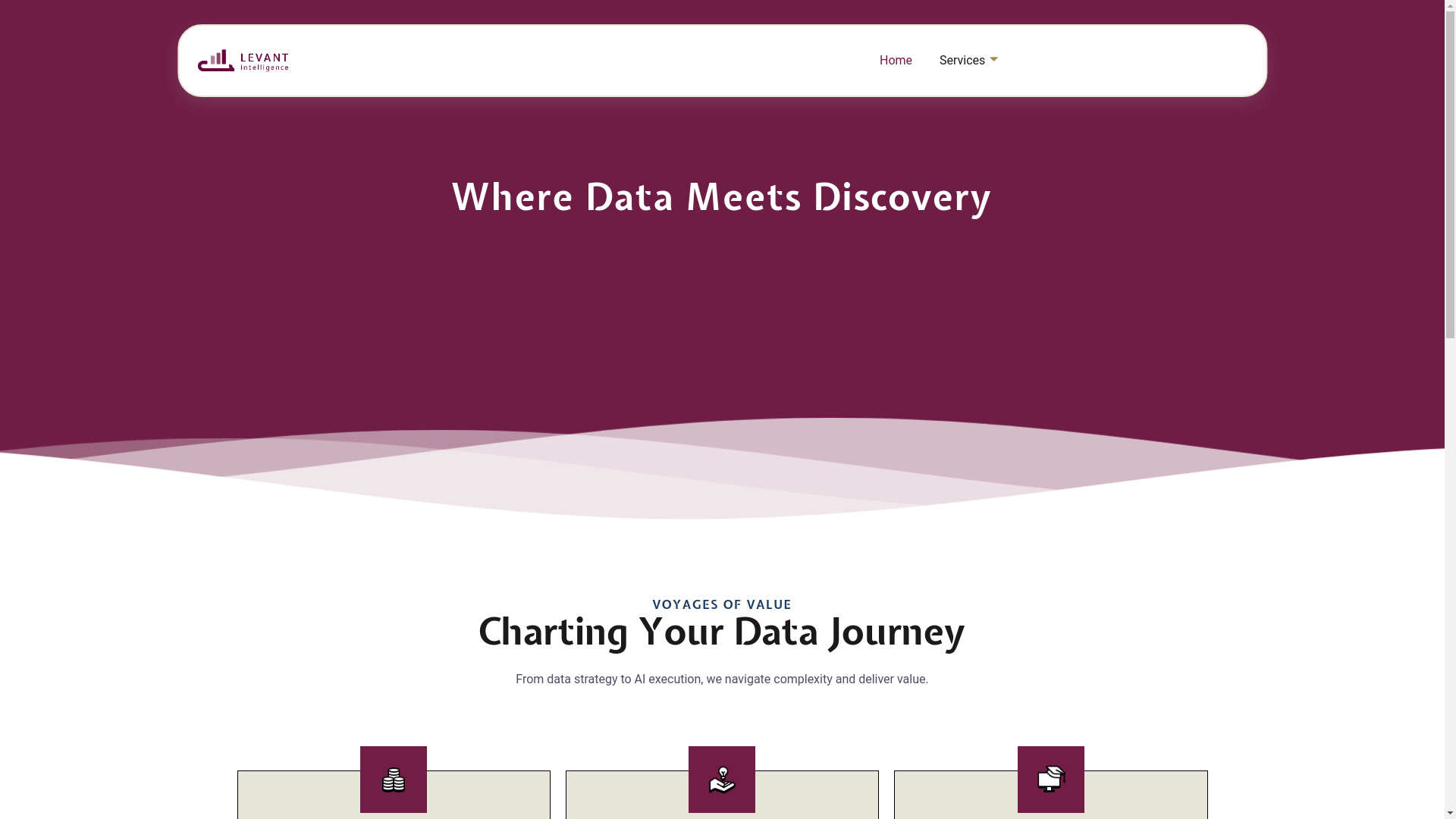 website screenshot of https://levant-int.pages.dev/