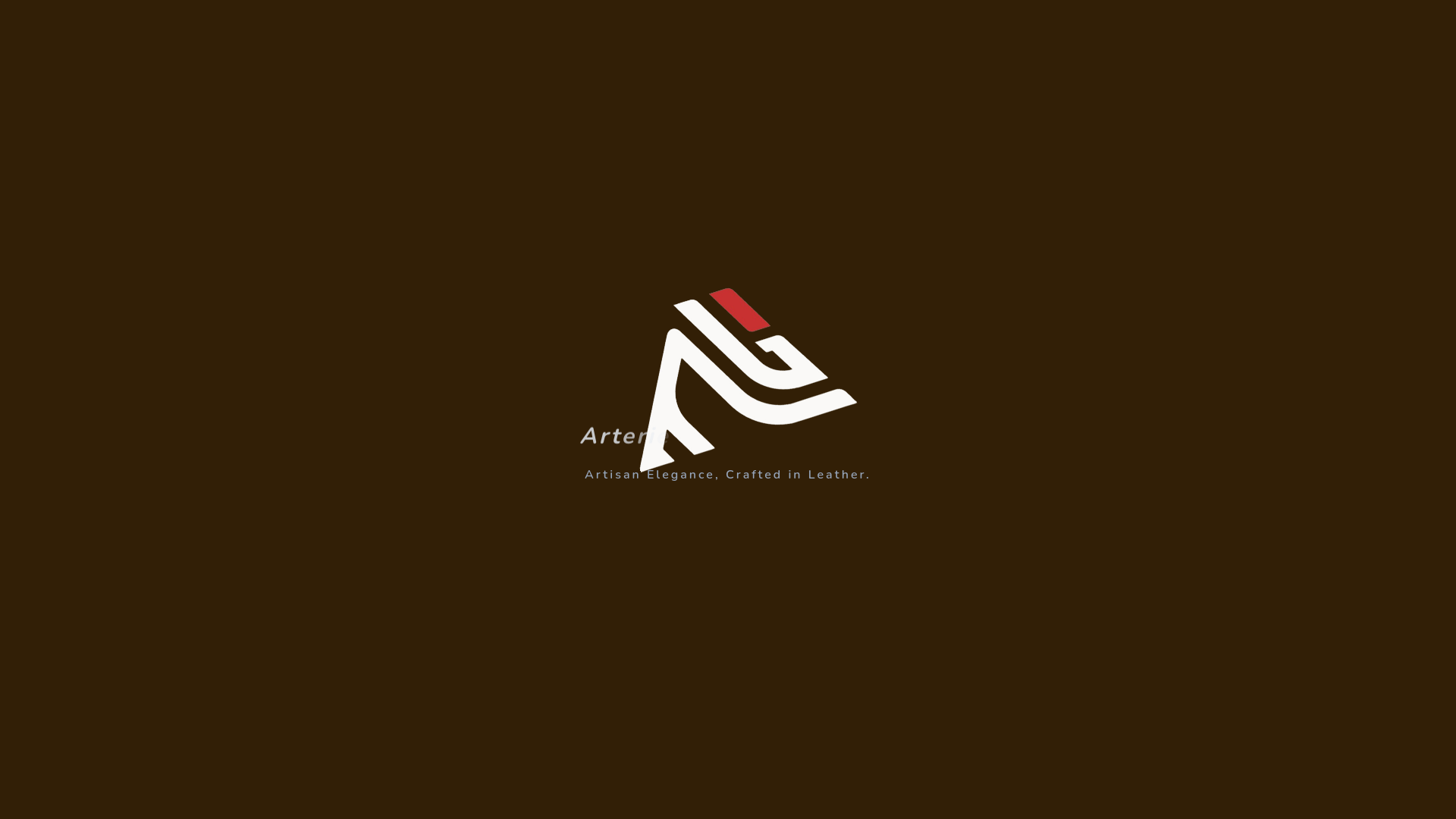 website screenshot of https://arteriesleather.com/